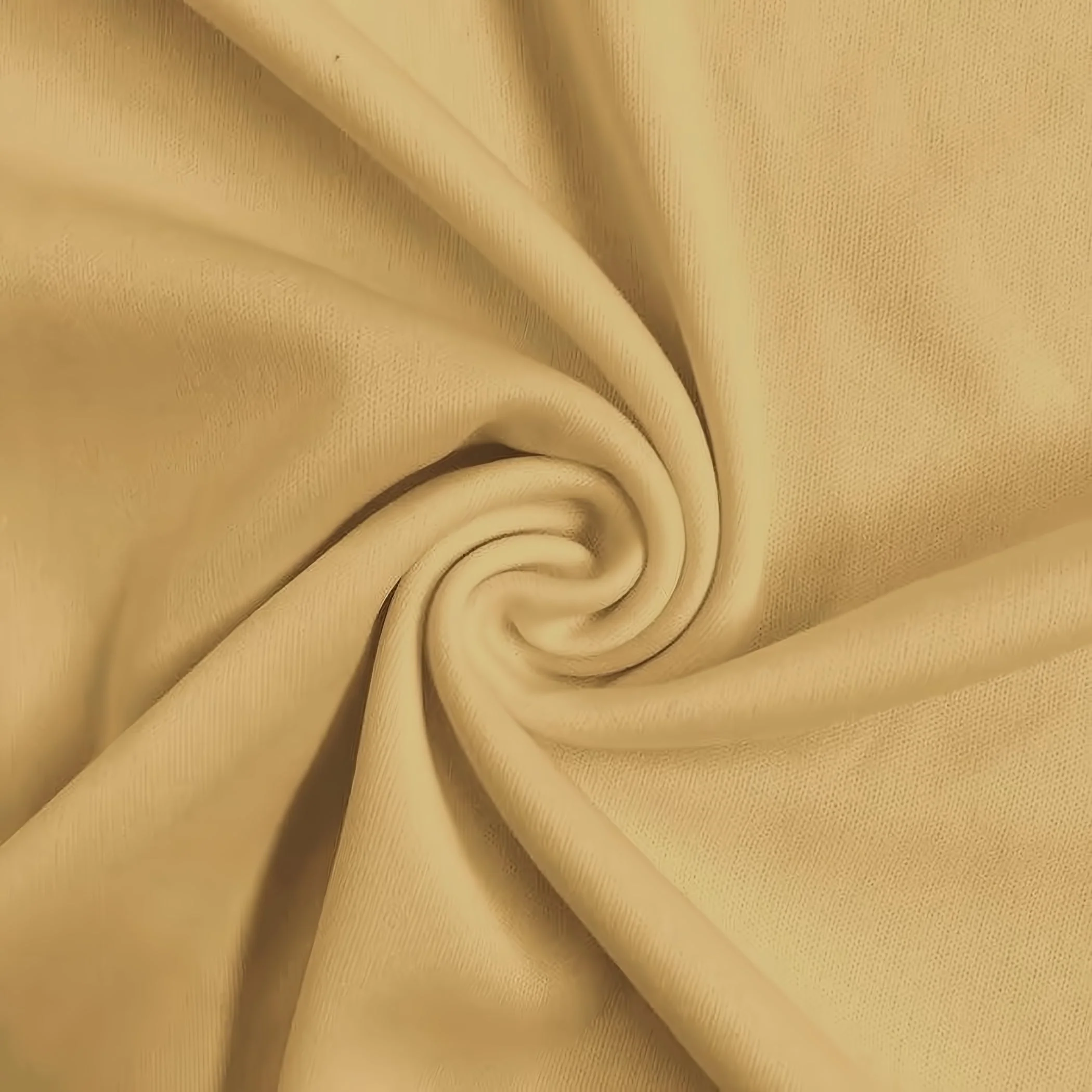 Solid Polyester Interlock Knit Fabric / Taupe / Sold By The Yard 1 Solid Polyester Interlock Knit Fabric / Taupe / Sold By The Yard