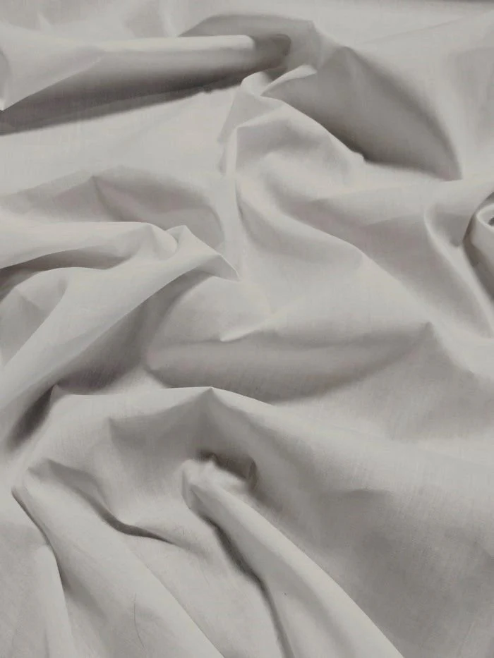 Poly Cotton Solid Fabric 58"/60" Width / Gray / Sold By The Yard 1 Poly Cotton Solid Fabric 58"/60" Width / Gray / Sold By The Yard