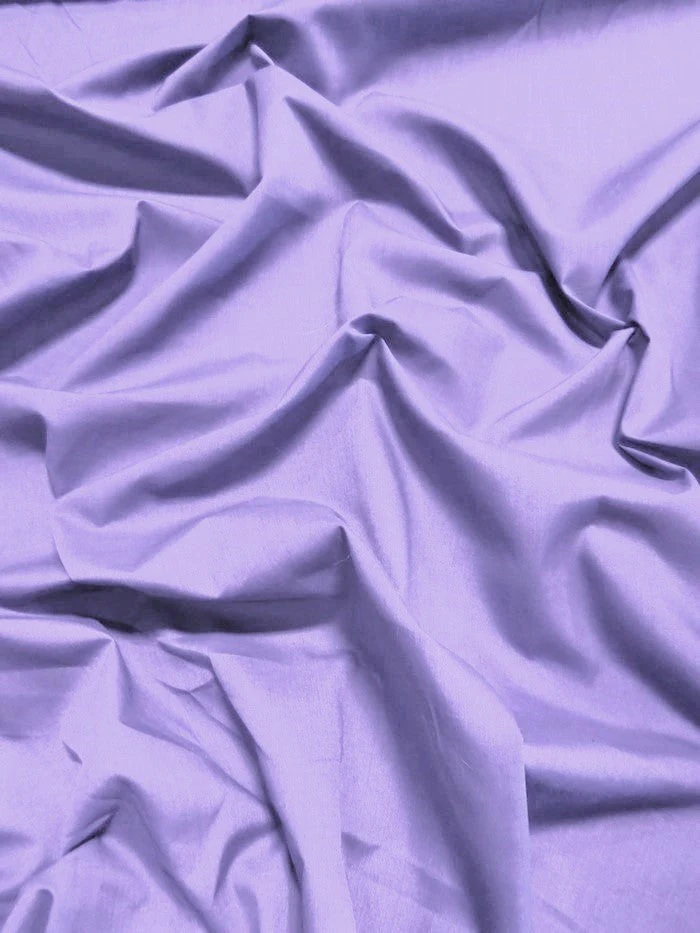 Poly Cotton Solid Fabric 58"/60" Width / Lavender / Sold By The Yard 1 Poly Cotton Solid Fabric 58"/60" Width / Lavender / Sold By The Yard