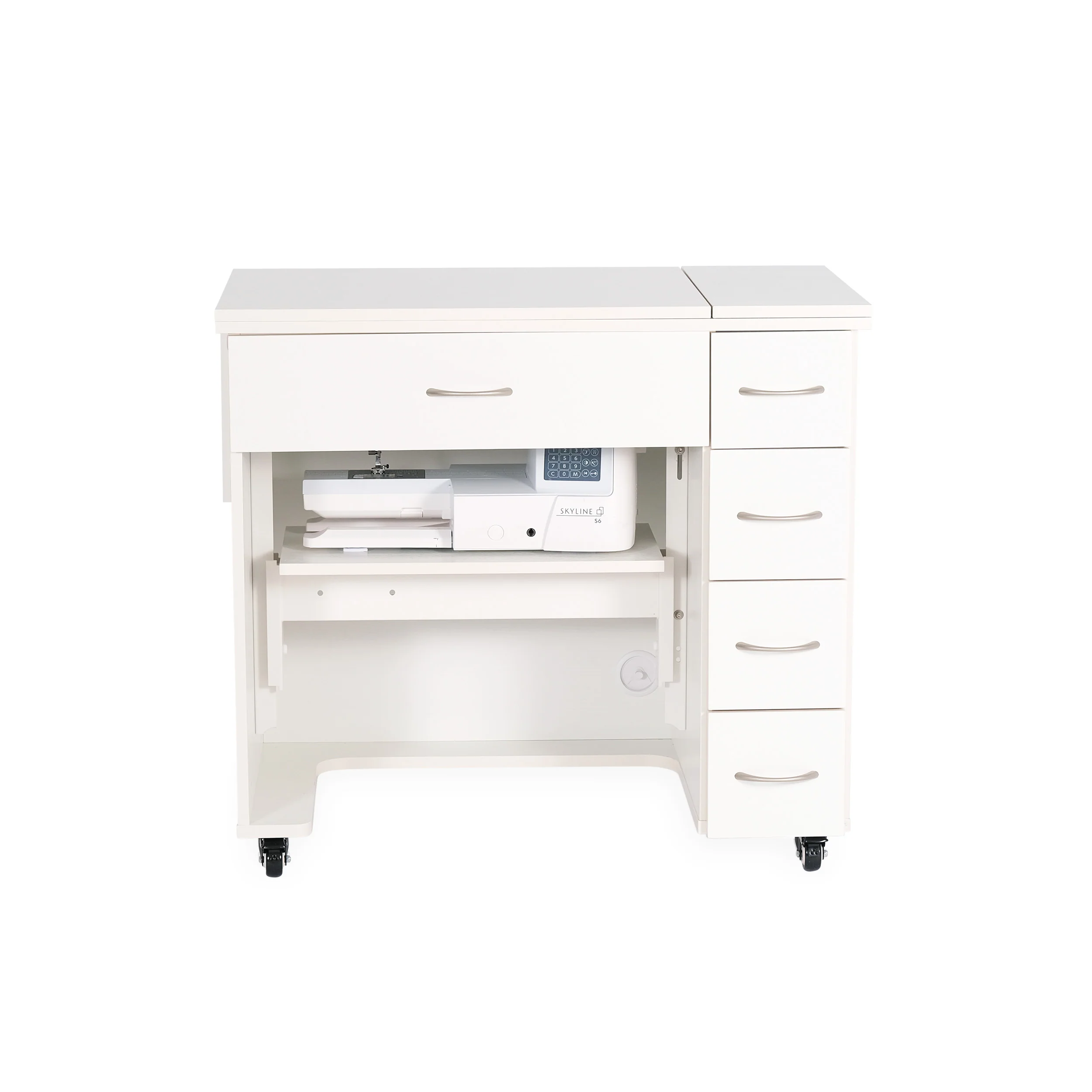 Alice Sewing Cabinet Ash White 2 Alice Sewing Cabinet Ash White
