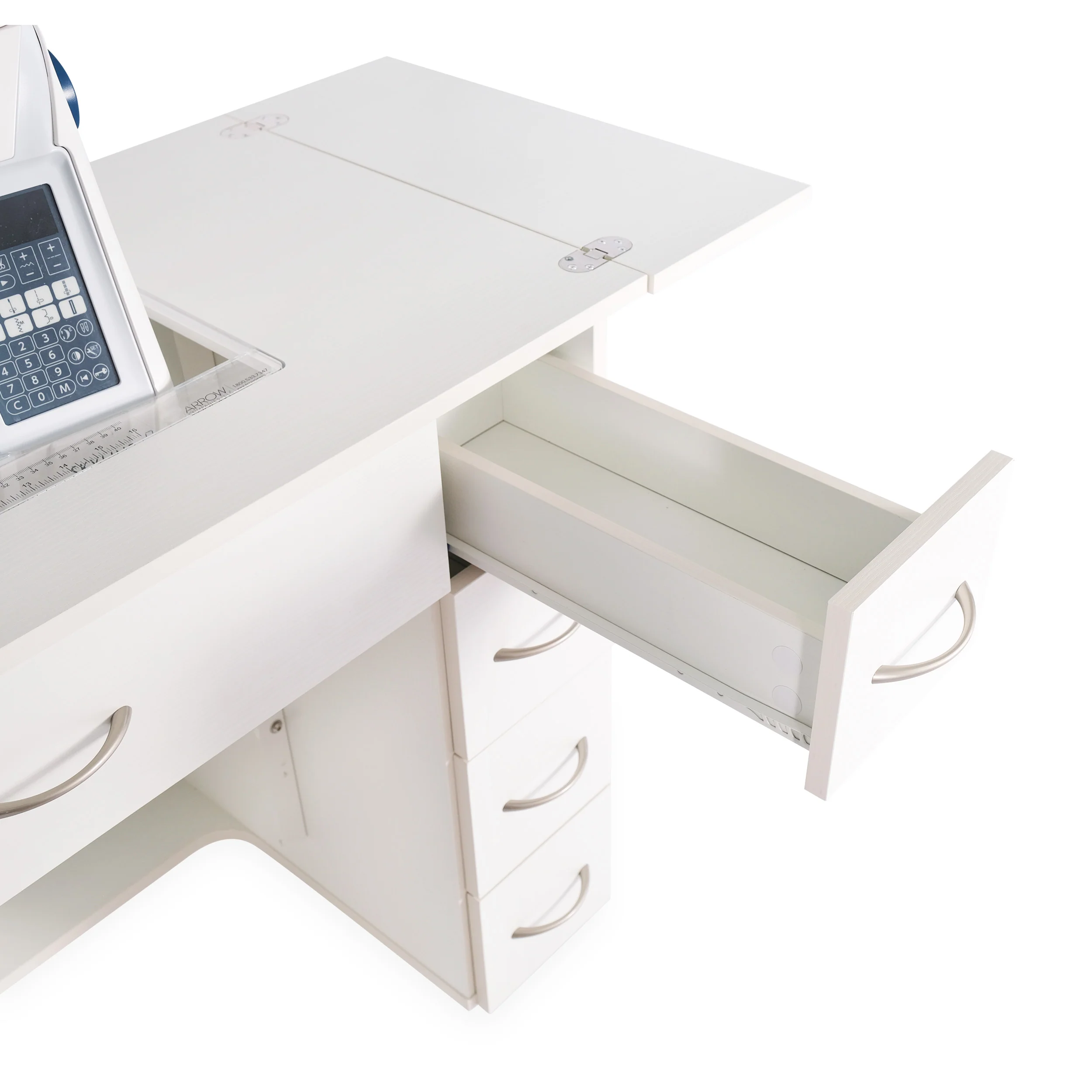 Alice Sewing Cabinet Ash White 4 Alice Sewing Cabinet Ash White