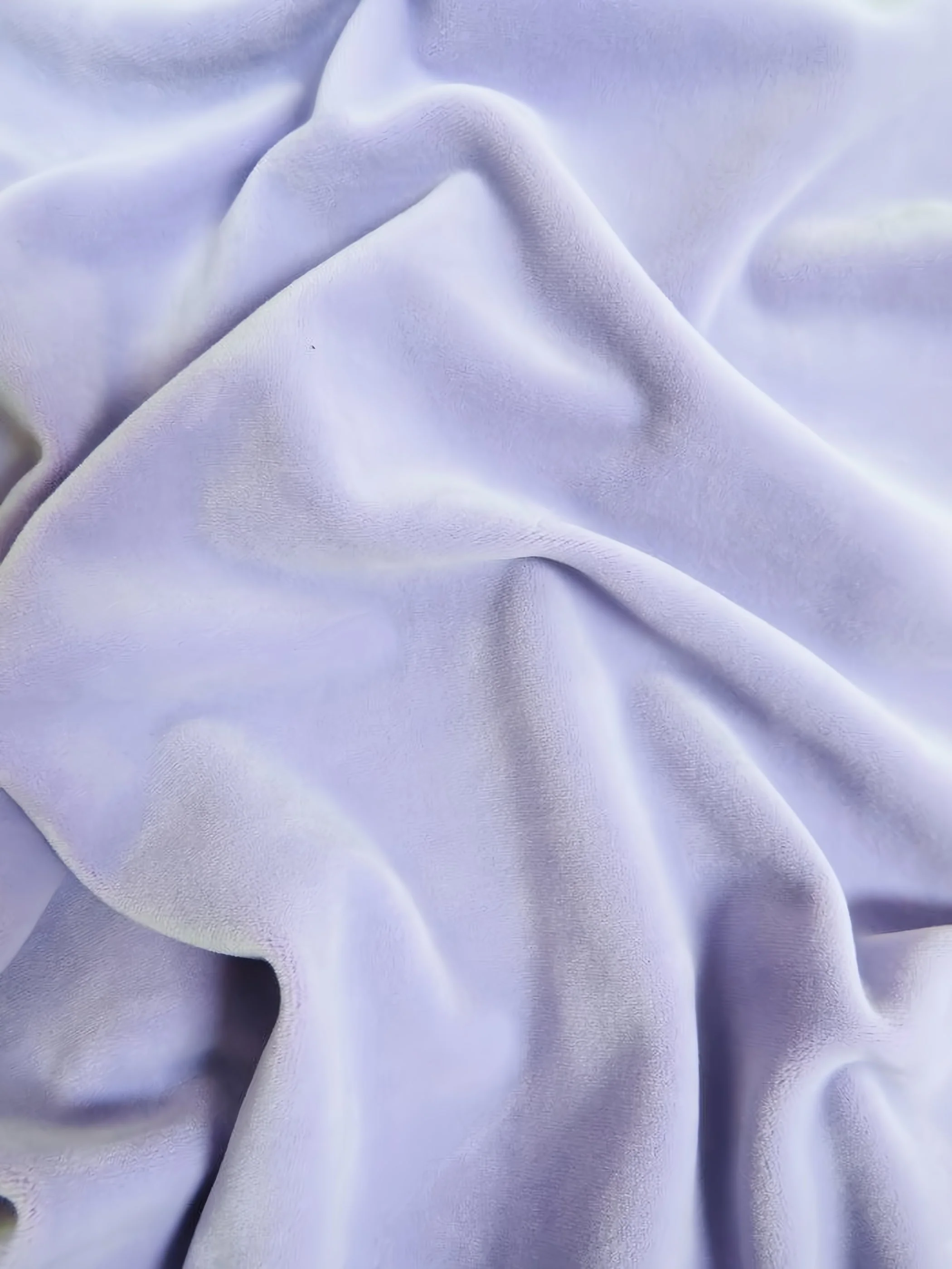 Purple Stretch Mochi Plush Minky / Soft Solid Fabric by the Yard 66 Purple Stretch Mochi Plush Minky / Soft Solid Fabric by the Yard