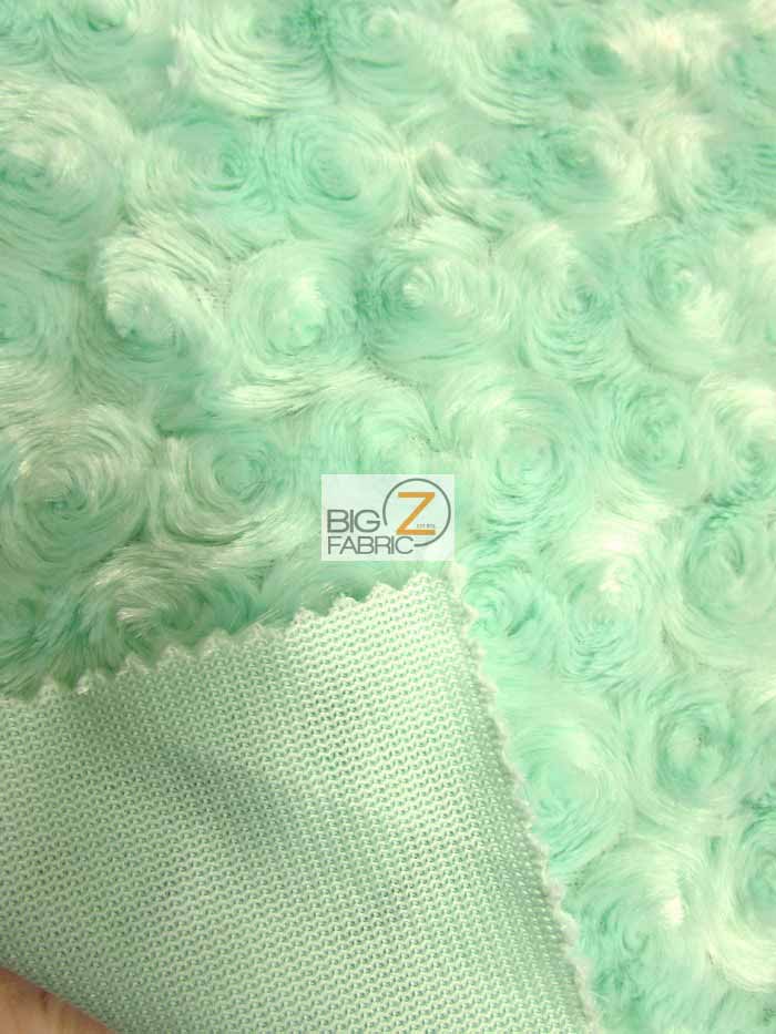 Raccoon Grey Minky Rose/Rosette Floral Baby Soft Fabric / Sold By The Yard 4 Raccoon Grey Minky Rose/Rosette Floral Baby Soft Fabric / Sold By The Yard