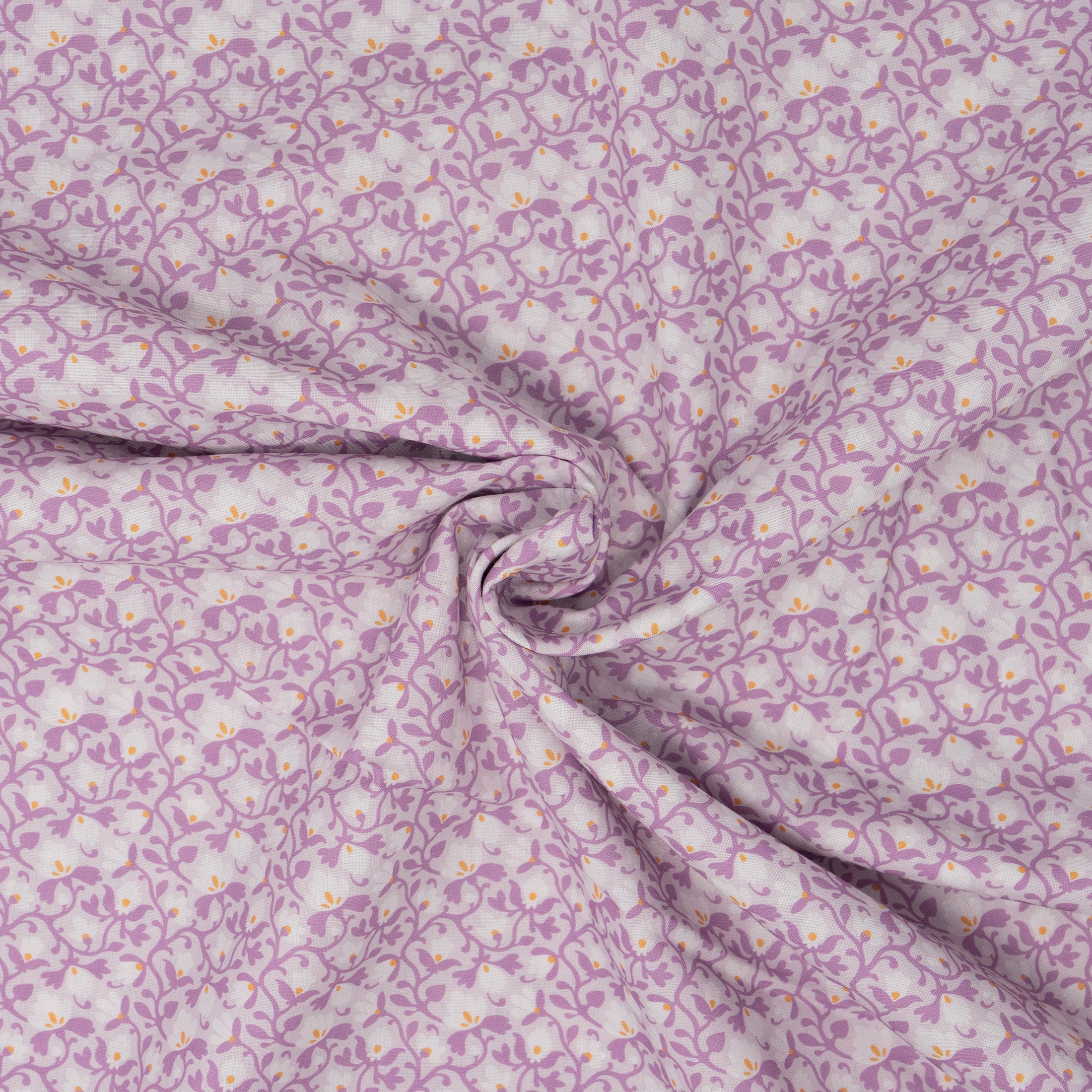 Roc-lon 100% Cotton, 108" Wide, Quilt Backing, Floral Purple Pattern, Cut by Yard 1 Roc-lon 100% Cotton, 108" Wide, Quilt Backing, Floral Purple Pattern, Cut by Yard