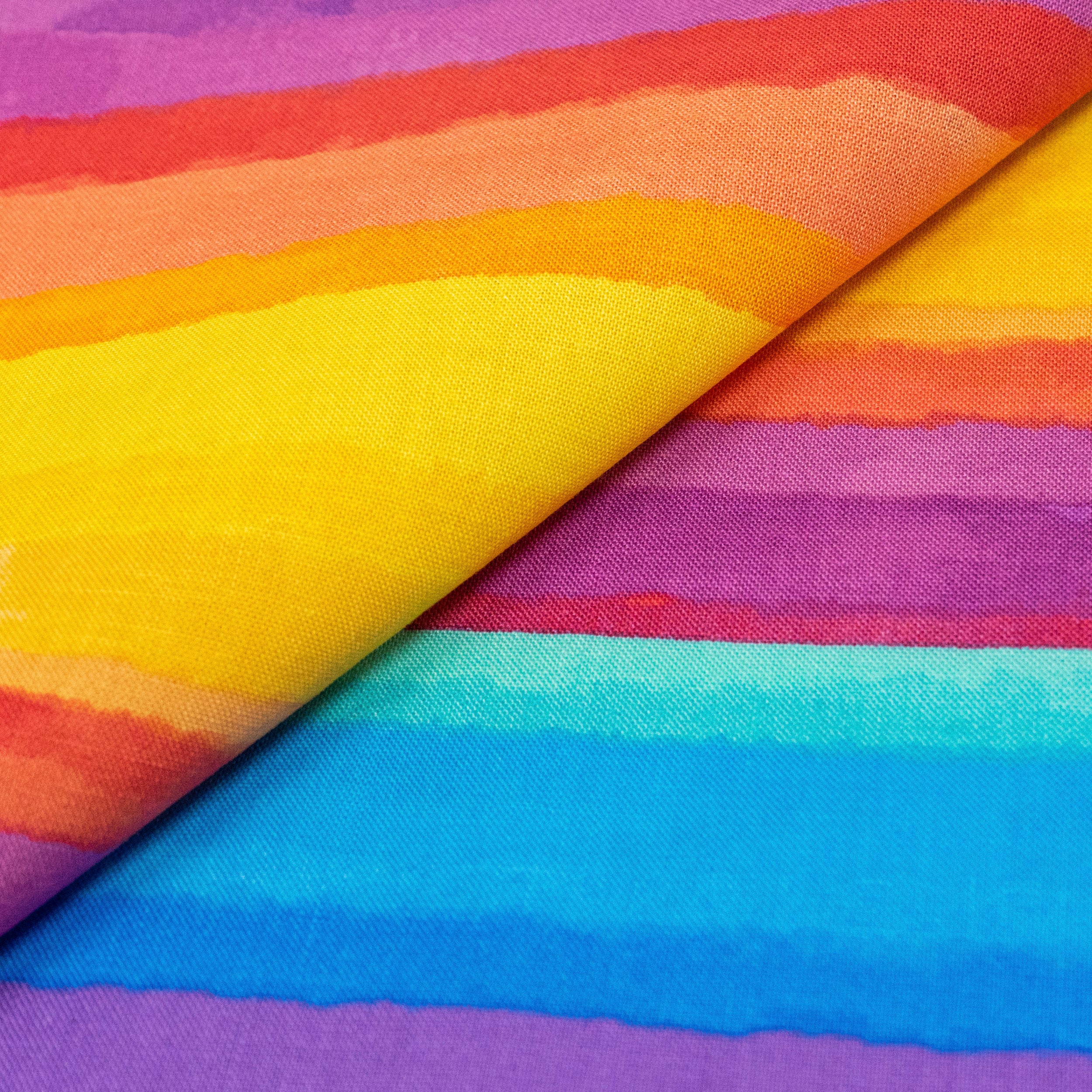 SINGER® Fabric, 100% Cotton, 44 Inch Wide, Rainbow Blender, Cut by the Yard 2 SINGER® Fabric, 100% Cotton, 44 Inch Wide, Rainbow Blender, Cut by the Yard