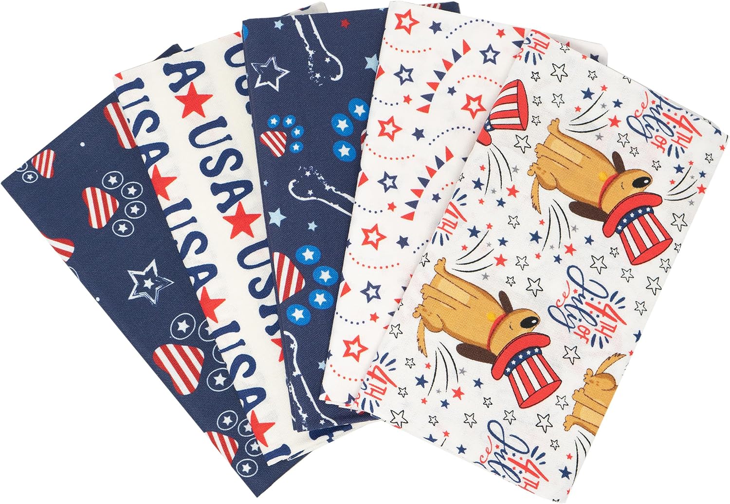 SINGER® Fabric, 100% Cotton, 18 x 21 Inches, 5 Piece Fat Quarter Bundle 34 SINGER® Fabric, 100% Cotton, 18 x 21 Inches, 5 Piece Fat Quarter Bundle