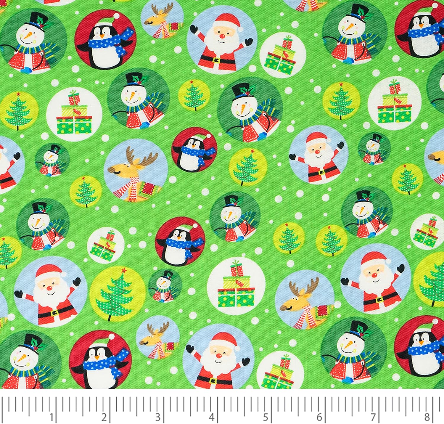 SINGER® Fabric, 100% Cotton, 18 x 21 Inches, 5 Piece Fat Quarter Bundle 4 SINGER® Fabric, 100% Cotton, 18 x 21 Inches, 5 Piece Fat Quarter Bundle