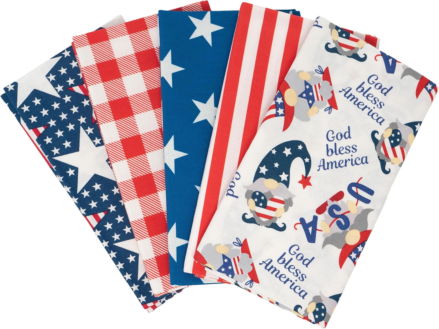 SINGER® Fabric, 100% Cotton, 18 x 21 Inches, 5 Piece Fat Quarter Bundle 46 SINGER® Fabric, 100% Cotton, 18 x 21 Inches, 5 Piece Fat Quarter Bundle