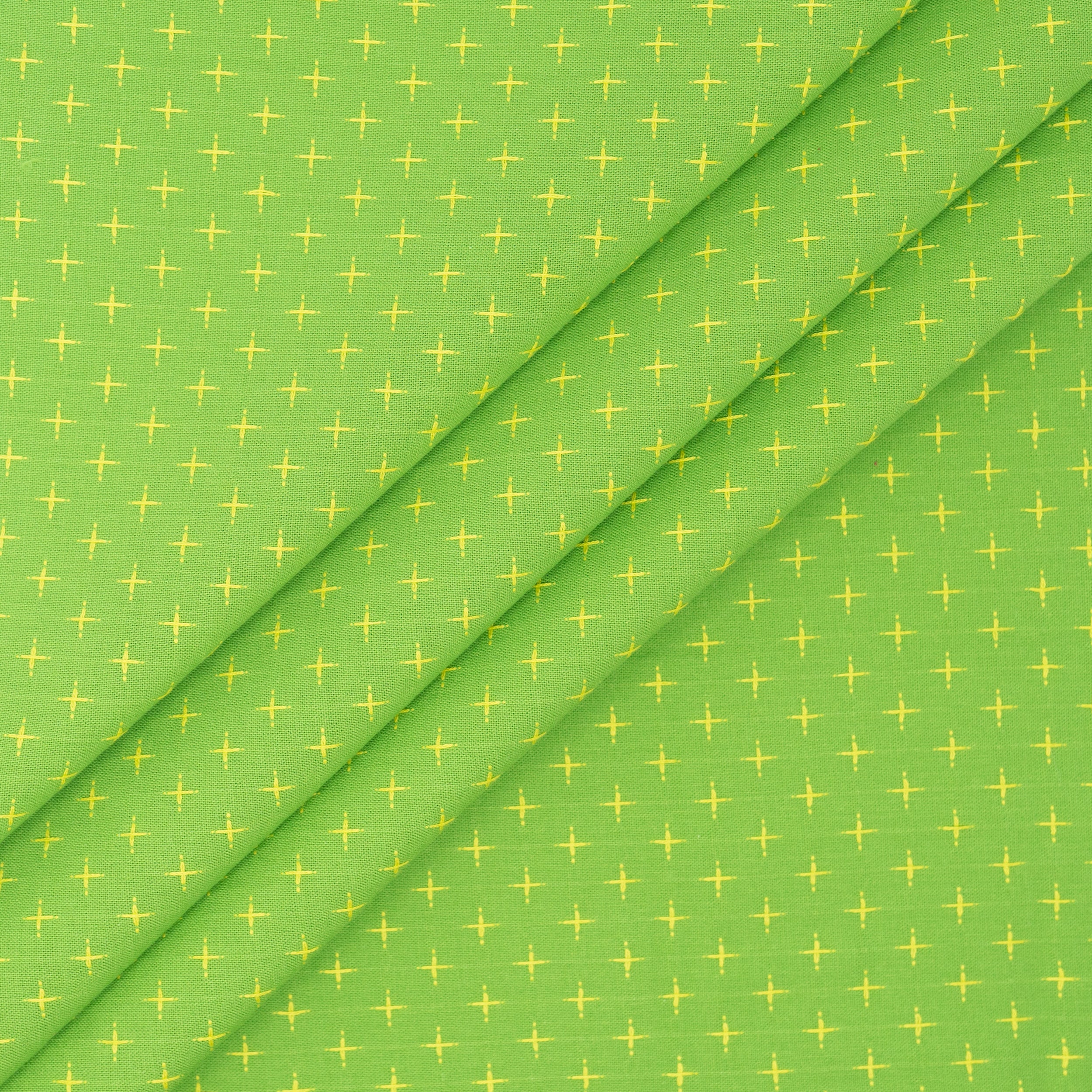 SINGER® Fabric 100% Cotton Embroidery Fabric 44 inch Wide Green Cut by the Yard 3 SINGER® Fabric 100% Cotton Embroidery Fabric 44 inch Wide Green Cut by the Yard