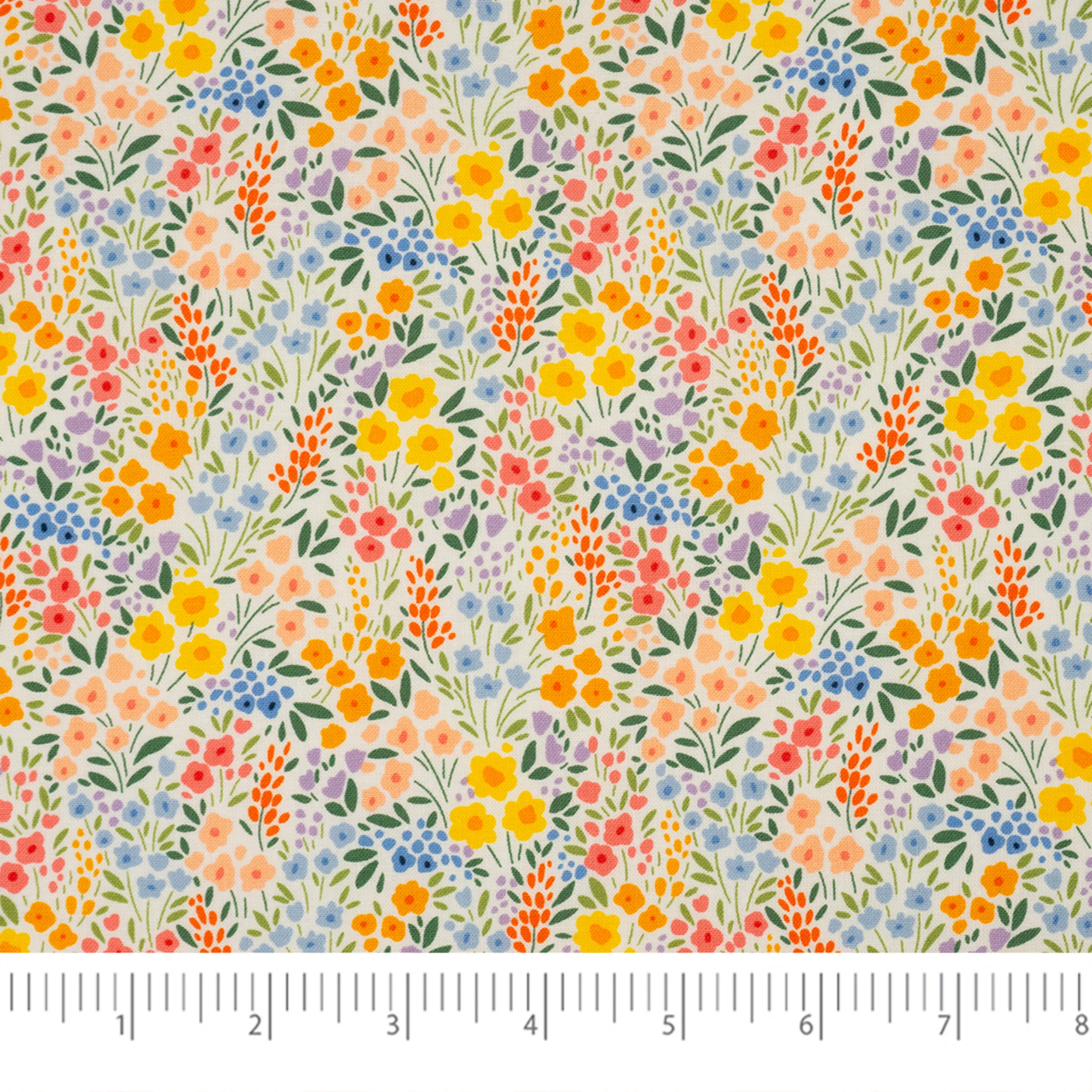 SINGER® Fabric, 100% Cotton, Spring Gnome Floral, Cut by the Yard 2 SINGER® Fabric, 100% Cotton, Spring Gnome Floral, Cut by the Yard