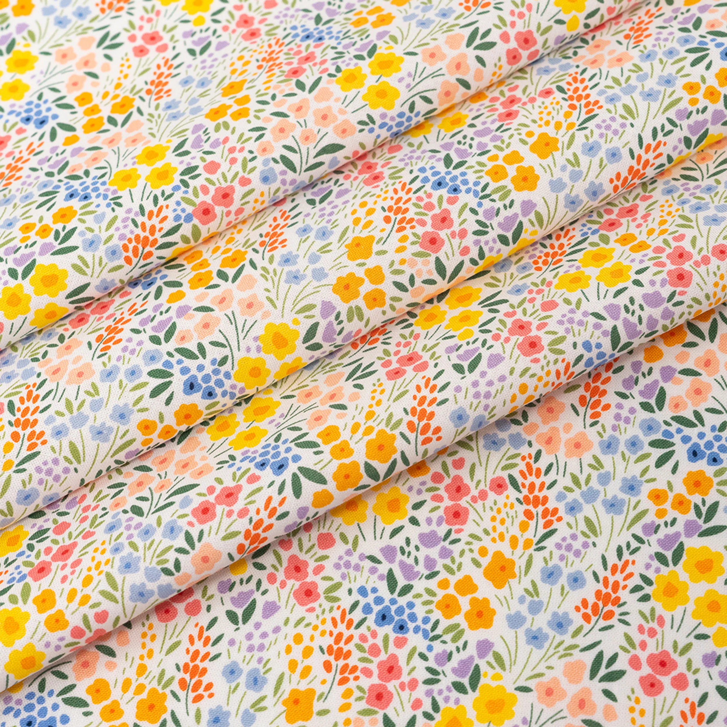 SINGER® Fabric, 100% Cotton, Spring Gnome Floral, Cut by the Yard 3 SINGER® Fabric, 100% Cotton, Spring Gnome Floral, Cut by the Yard