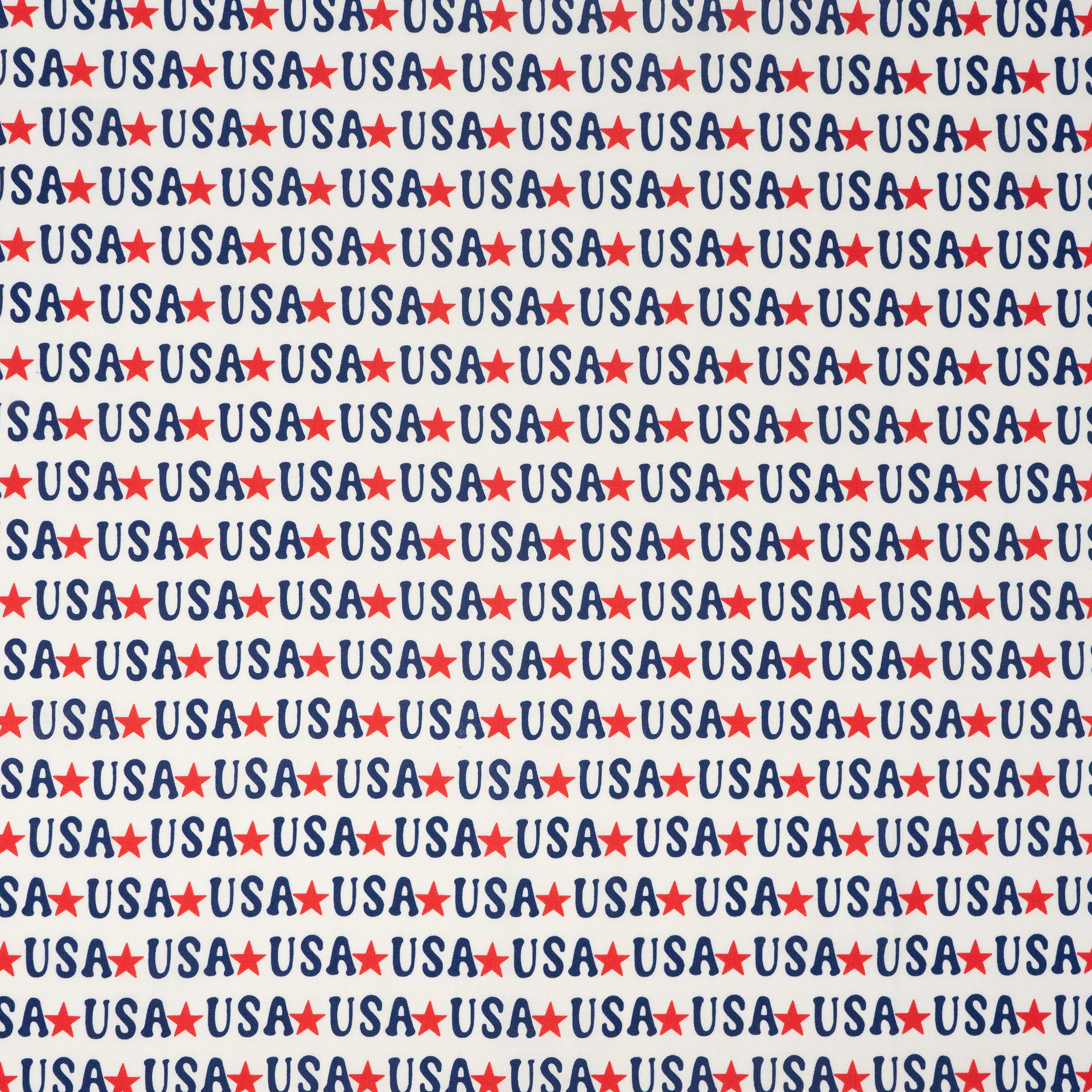 SINGER® Fabric, 100% Cotton, Starred USA, Cut by the Yard