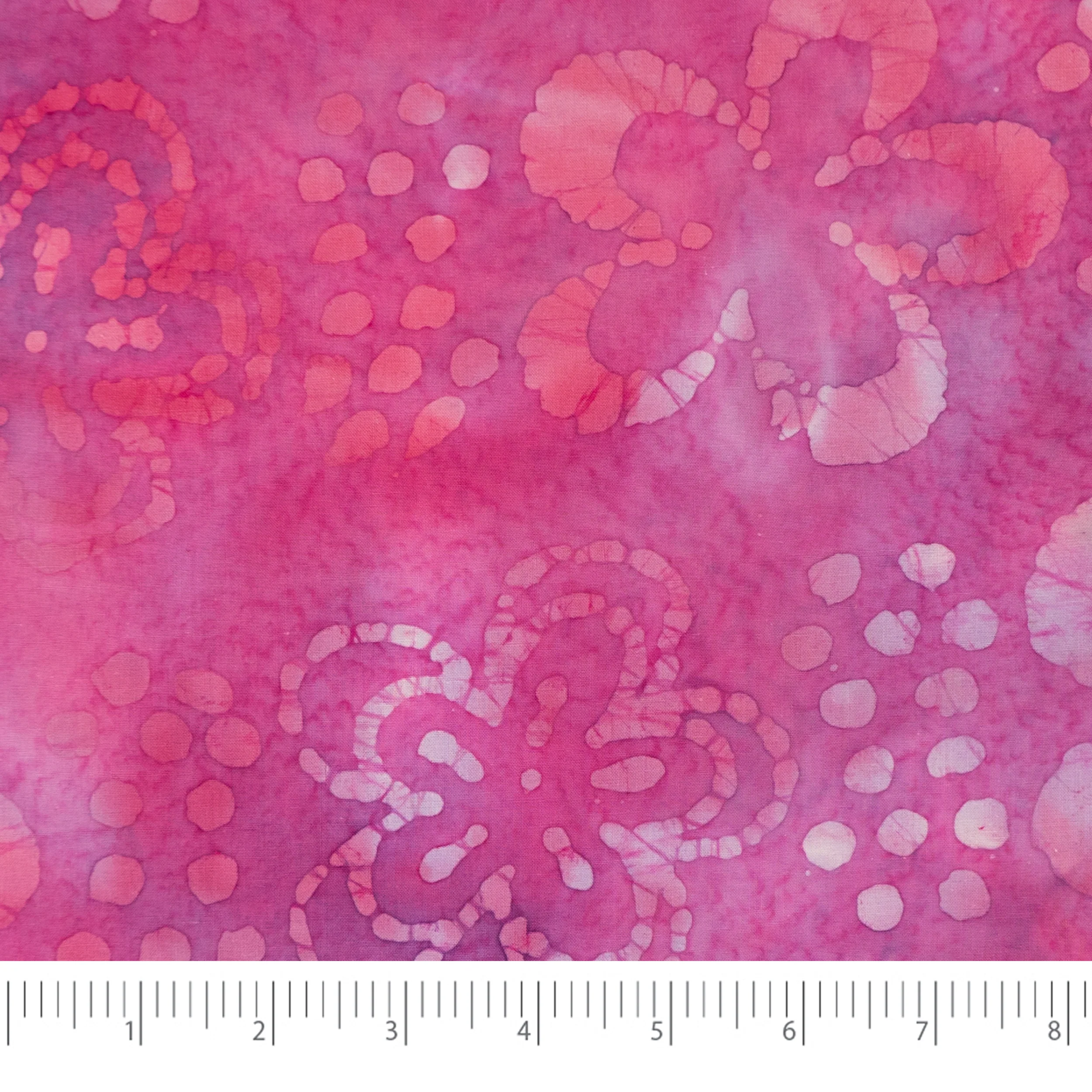 SINGER® Fabric 100% Cotton Batik Collection 42 inch Wide Pink Flower Cut by the Yard 1 SINGER® Fabric 100% Cotton Batik Collection 42 inch Wide Pink Flower Cut by the Yard