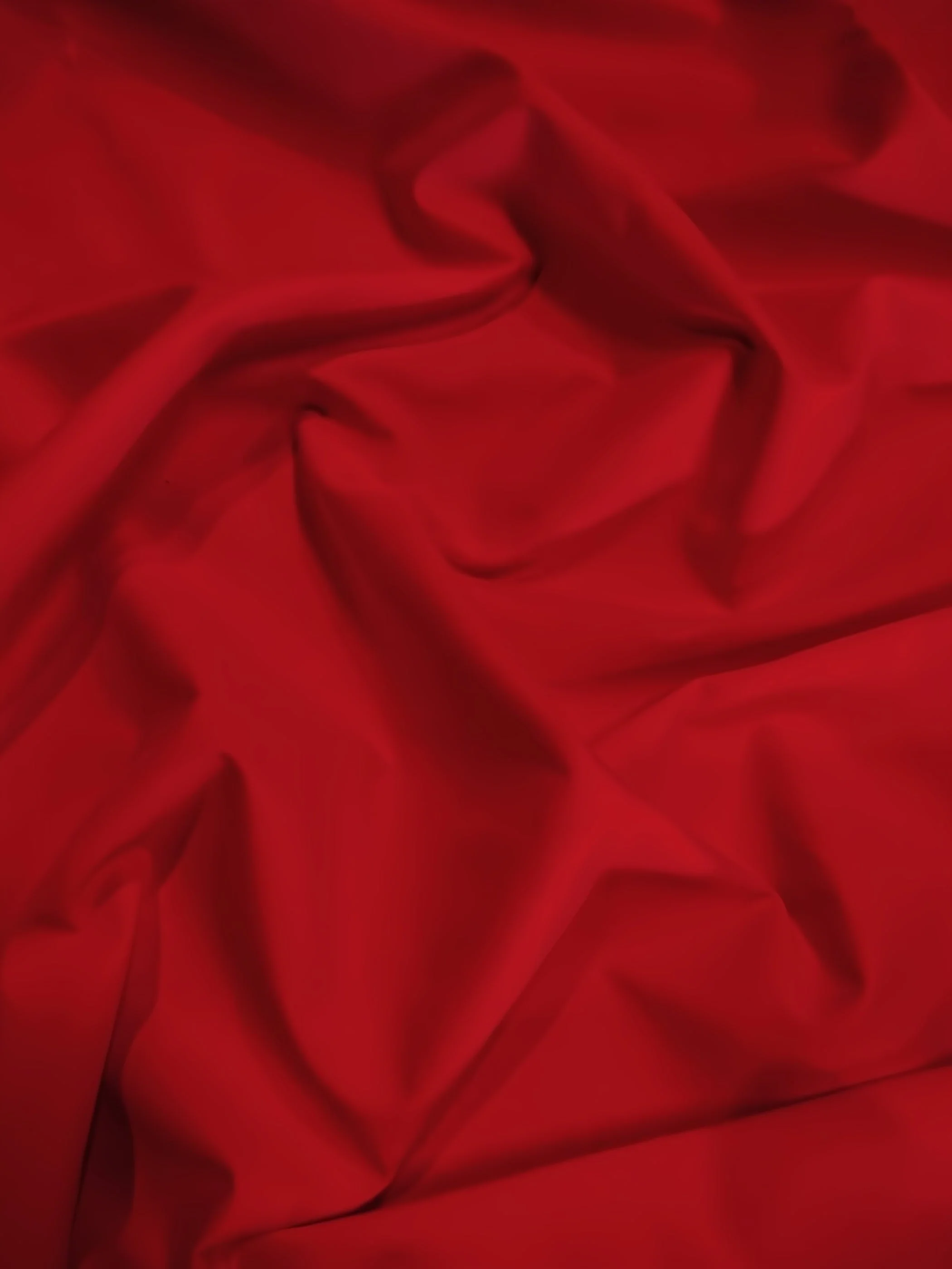 Solid Reversible Formal Poly Cotton Twill Fabric / Red / Sold By The Yard 1 Solid Reversible Formal Poly Cotton Twill Fabric / Red / Sold By The Yard
