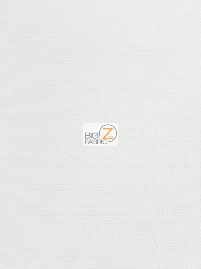 Solid Canvas Outdoor Waterproof PVC Backing Fabric / White / Sold By The Yard Closeout!!! 1 Solid Canvas Outdoor Waterproof PVC Backing Fabric / White / Sold By The Yard Closeout!!!