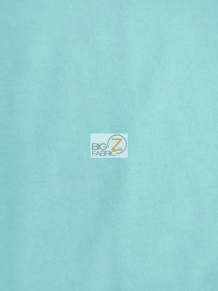 Solid Flannel Fabric / Blue / Sold By The Yard 1 Solid Flannel Fabric / Blue / Sold By The Yard