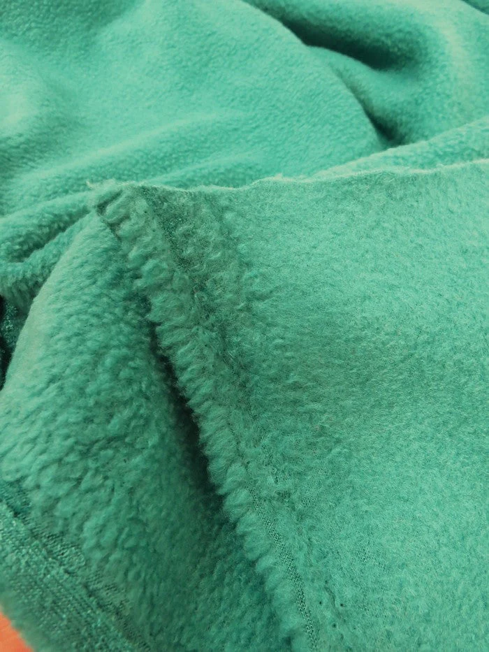 Solid Fleece Fabric / Orange 3 Solid Fleece Fabric / Orange