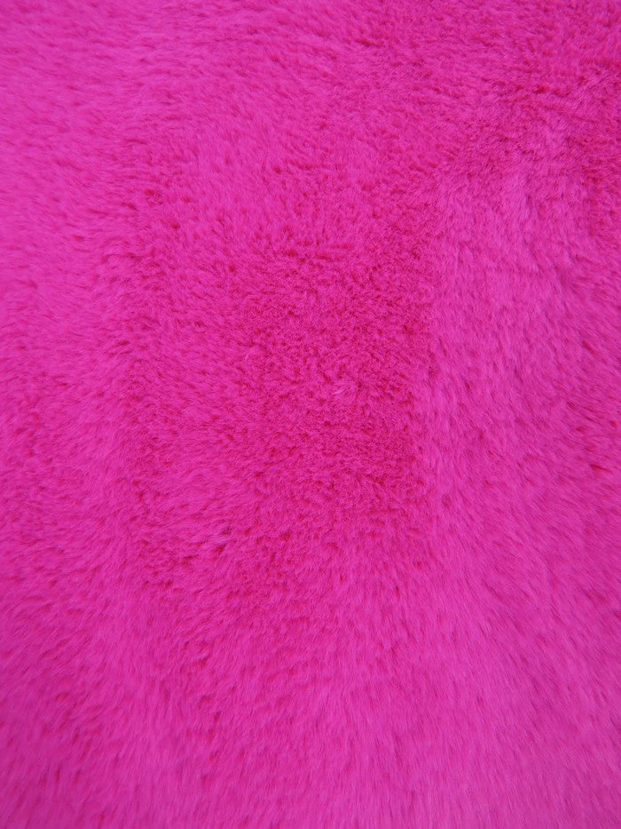 Arctic Rabbit Minky / Fuchsia 2 Arctic Rabbit Minky / Fuchsia