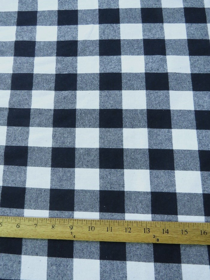 Tartan Plaid Uniform Apparel Flannel Fabric / Buffalo Navy / Sold By The Yard 3 Tartan Plaid Uniform Apparel Flannel Fabric / Buffalo Navy / Sold By The Yard