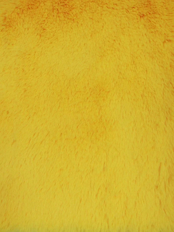 Arctic Rabbit Minky / Yellow 2 Arctic Rabbit Minky / Yellow