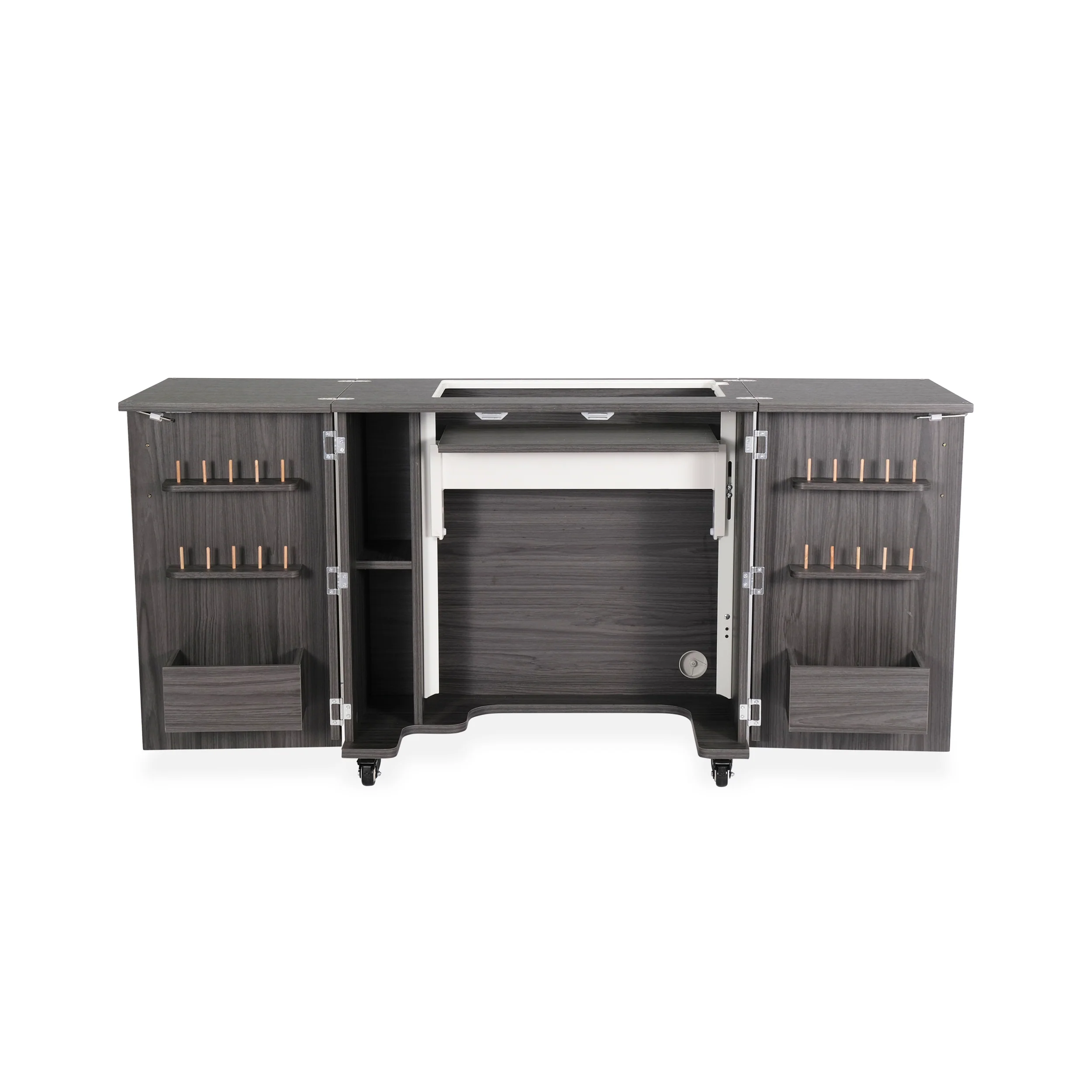 Bandicoot Sewing Cabinet Gray 2 Bandicoot Sewing Cabinet Gray