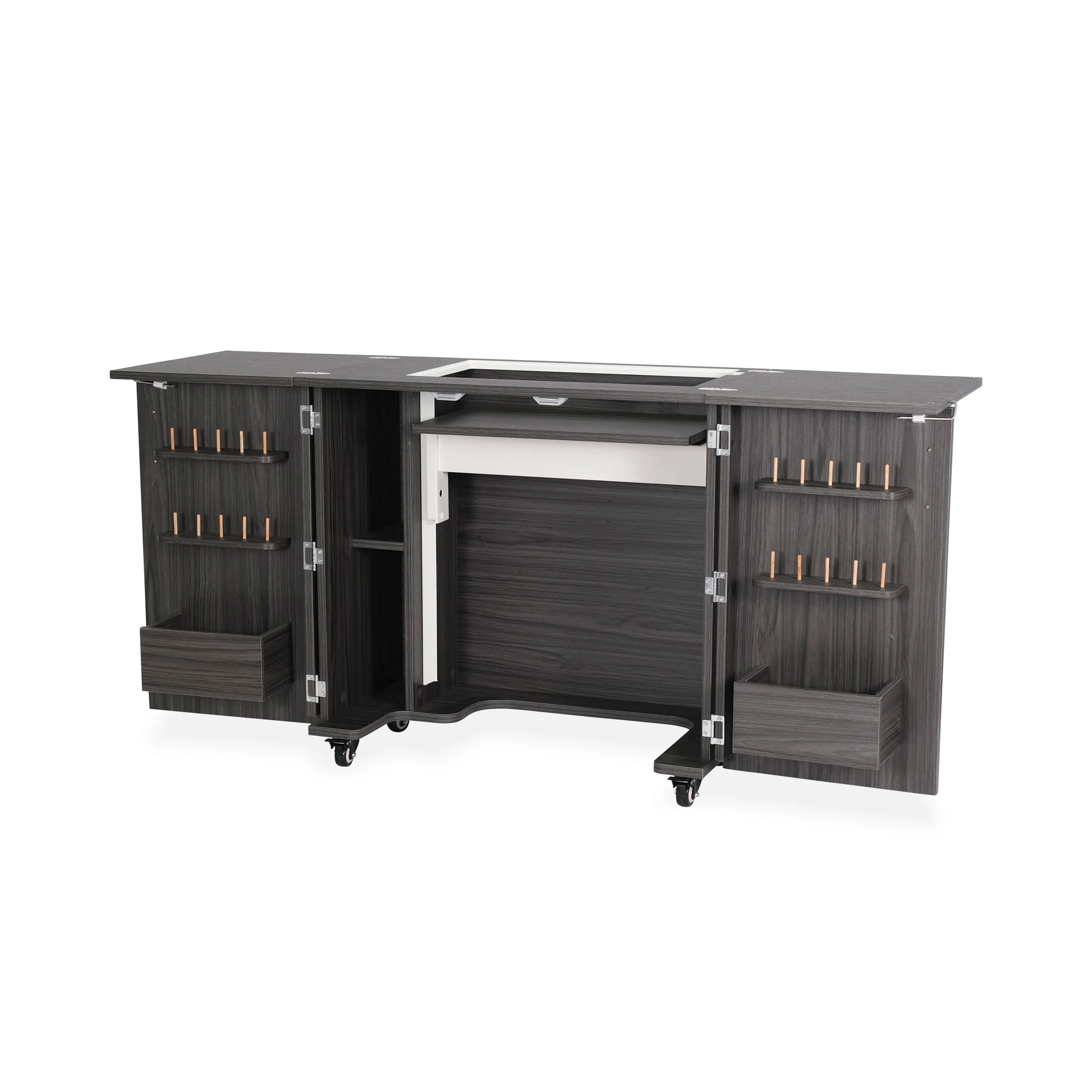Bandicoot Sewing Cabinet Gray 7 Bandicoot Sewing Cabinet Gray