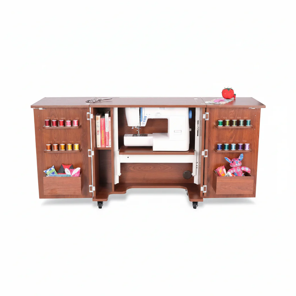 Bandicoot Sewing Cabinet Teak 4 Bandicoot Sewing Cabinet Teak