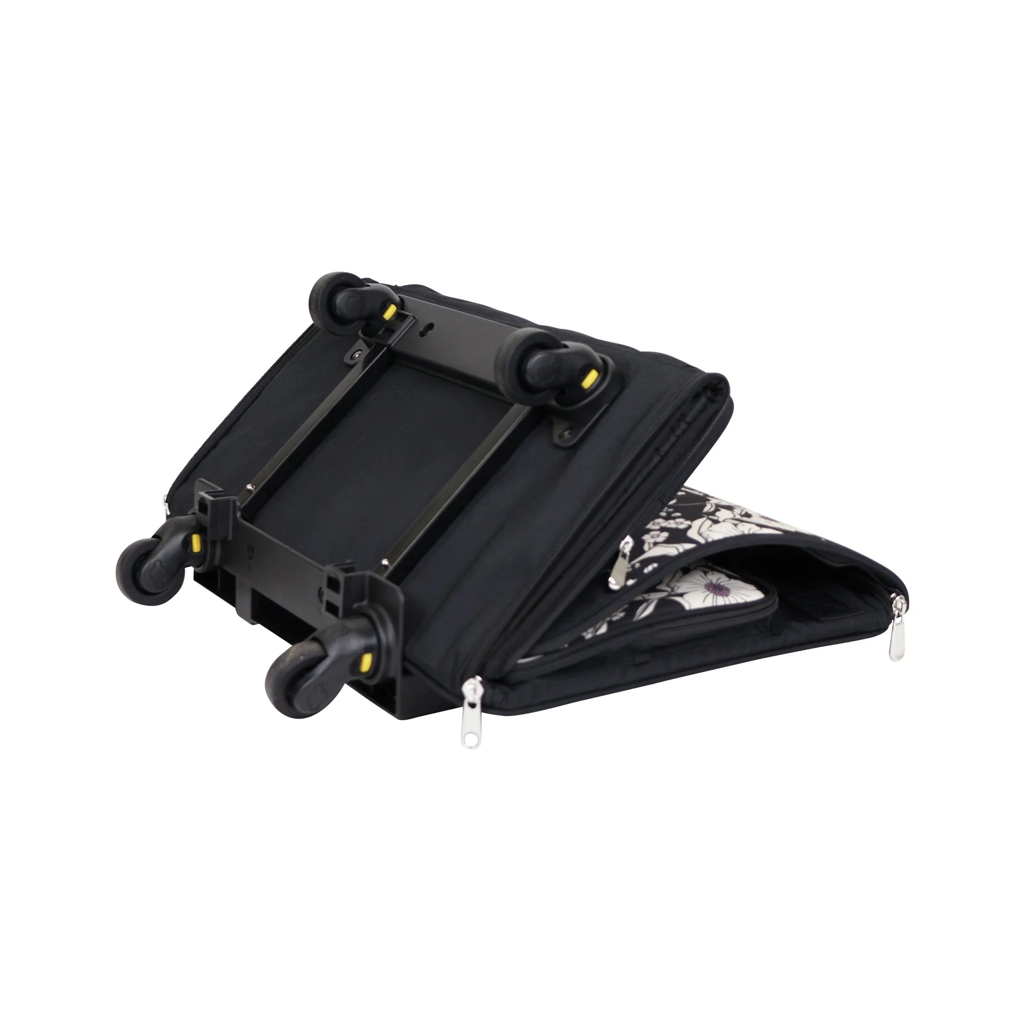Everything Mary XL 4 Wheel Collapsible Rolling Sewing Machine Storage Case, Artistic Floral 12 Everything Mary XL 4 Wheel Collapsible Rolling Sewing Machine Storage Case, Artistic Floral