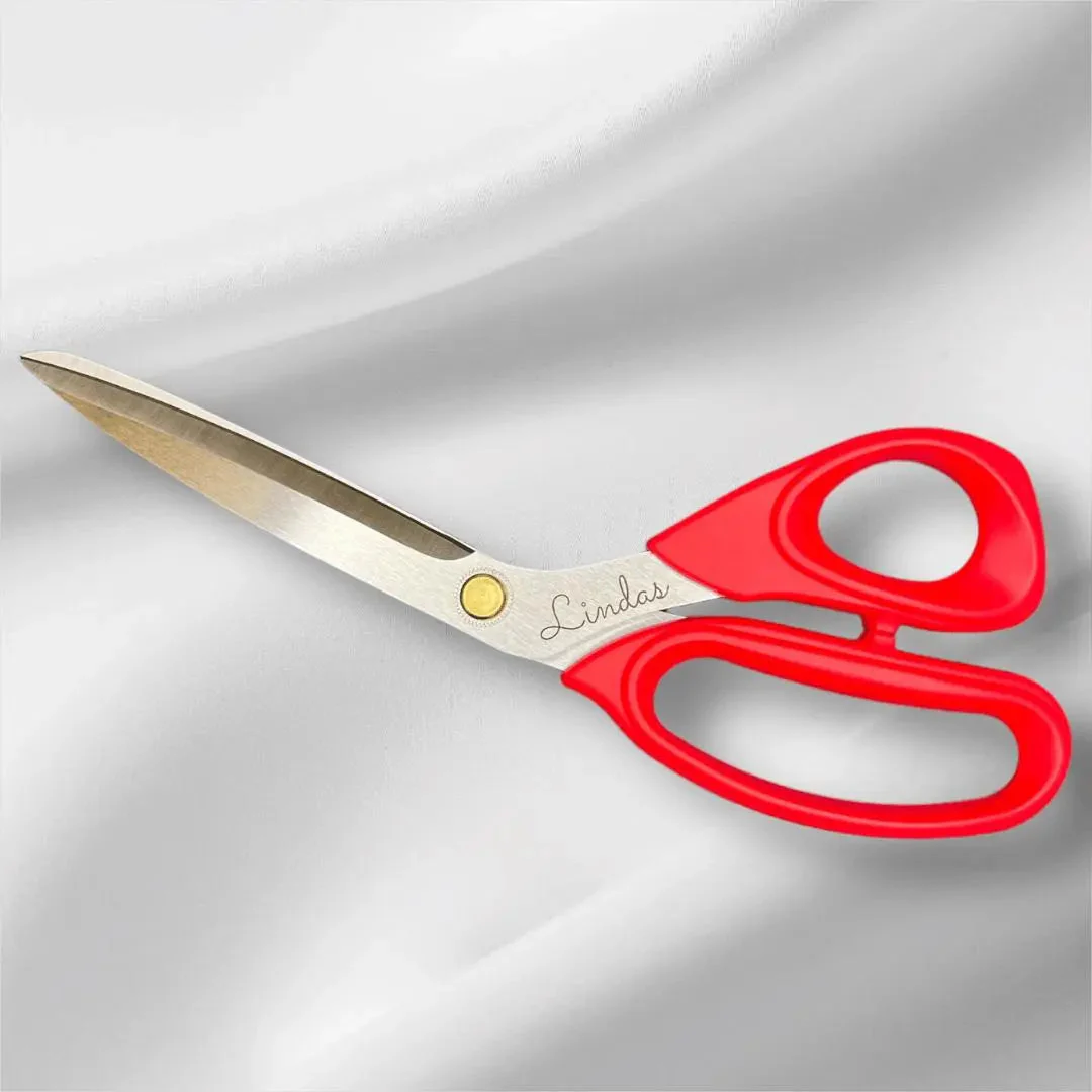 Linda's 9 Inch Stainless Steel Fabric Scissors 4 Linda's 9 Inch Stainless Steel Fabric Scissors