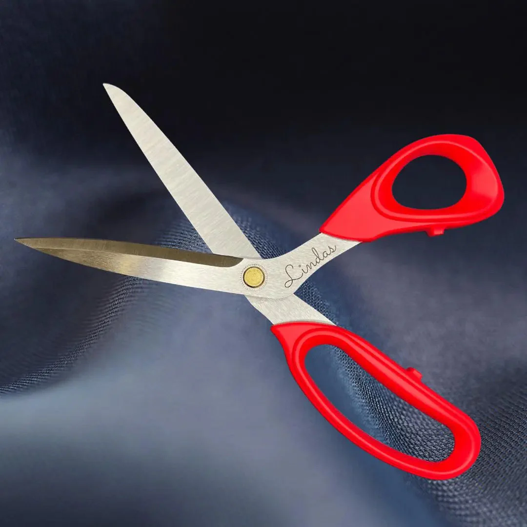 Linda's 9 Inch Stainless Steel Fabric Scissors 5 Linda's 9 Inch Stainless Steel Fabric Scissors