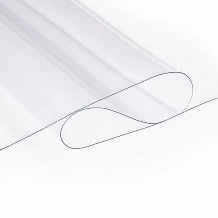 08 Gauge Clear Plastic Vinyl Fabric / Sold By The Yard 2 08 Gauge Clear Plastic Vinyl Fabric / Sold By The Yard