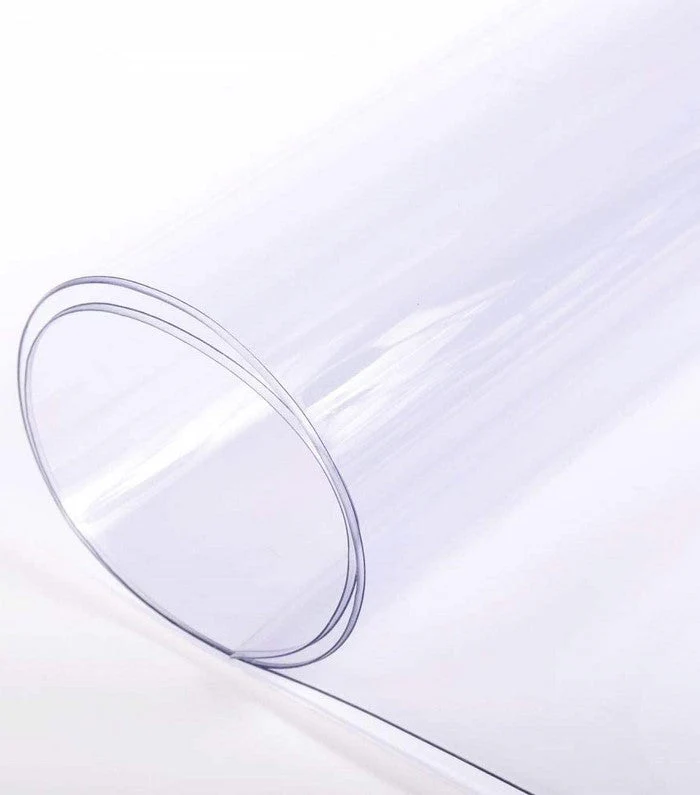 08 Gauge Clear Plastic Vinyl Fabric / Sold By The Yard 3 08 Gauge Clear Plastic Vinyl Fabric / Sold By The Yard