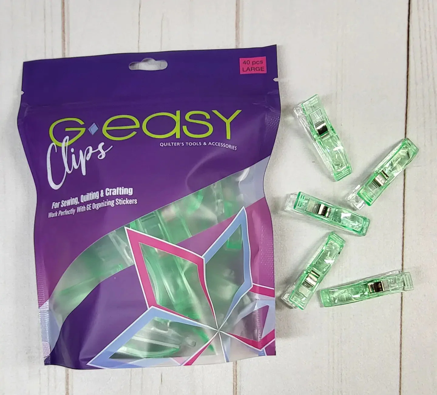 GEasy Clips Large Green 1 GEasy Clips Large Green