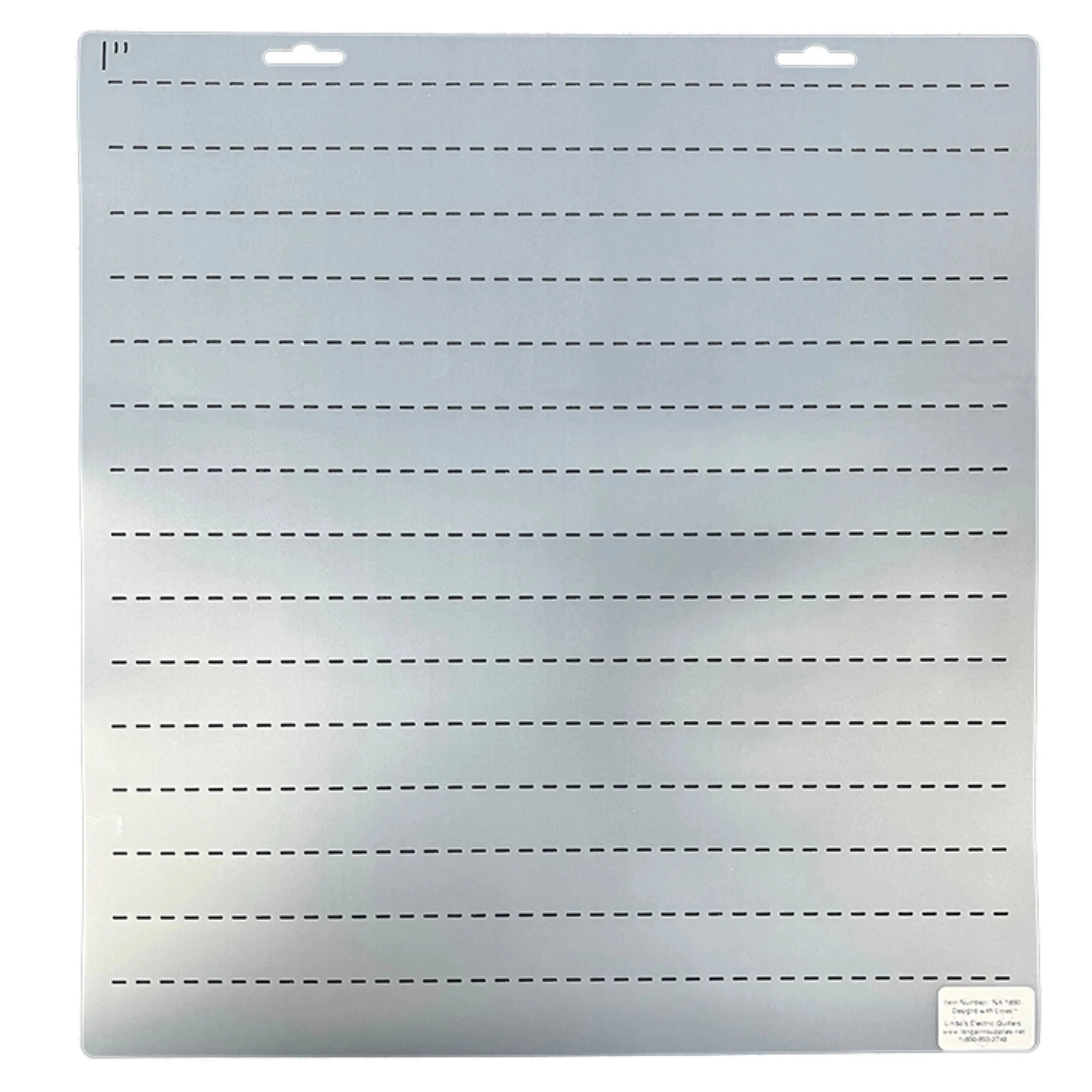 1" Straight Lines 14" Quilt Stencil