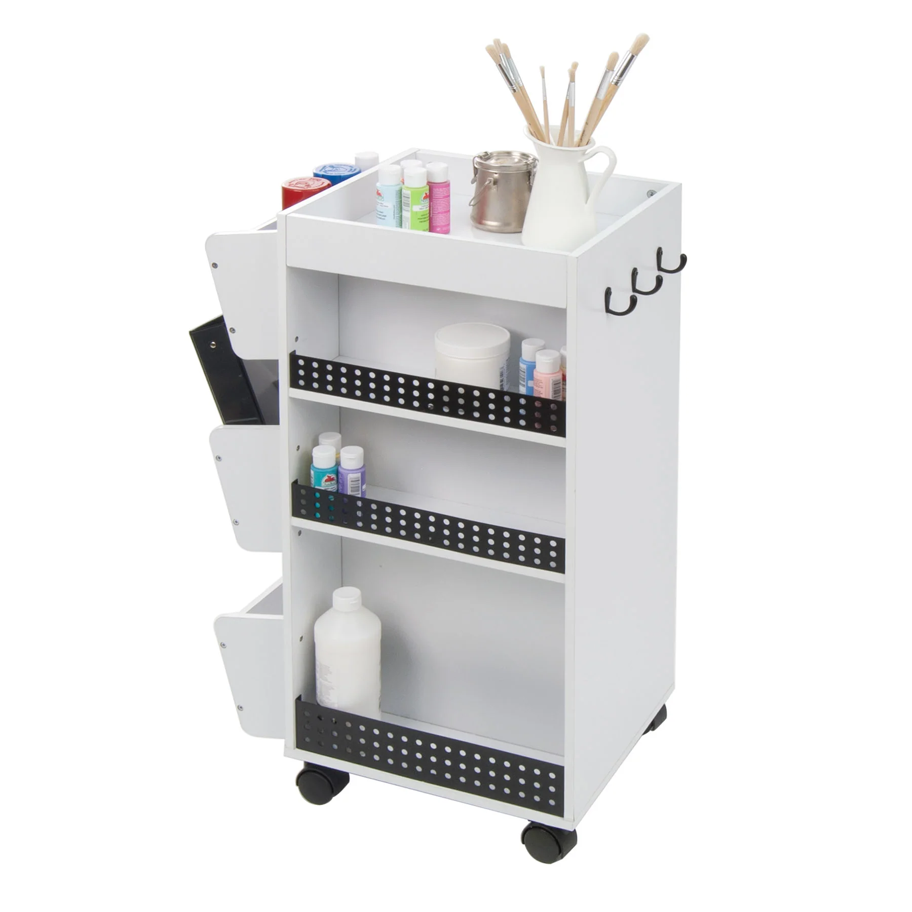 Swivel Organizer White / Black 2 Swivel Organizer White / Black