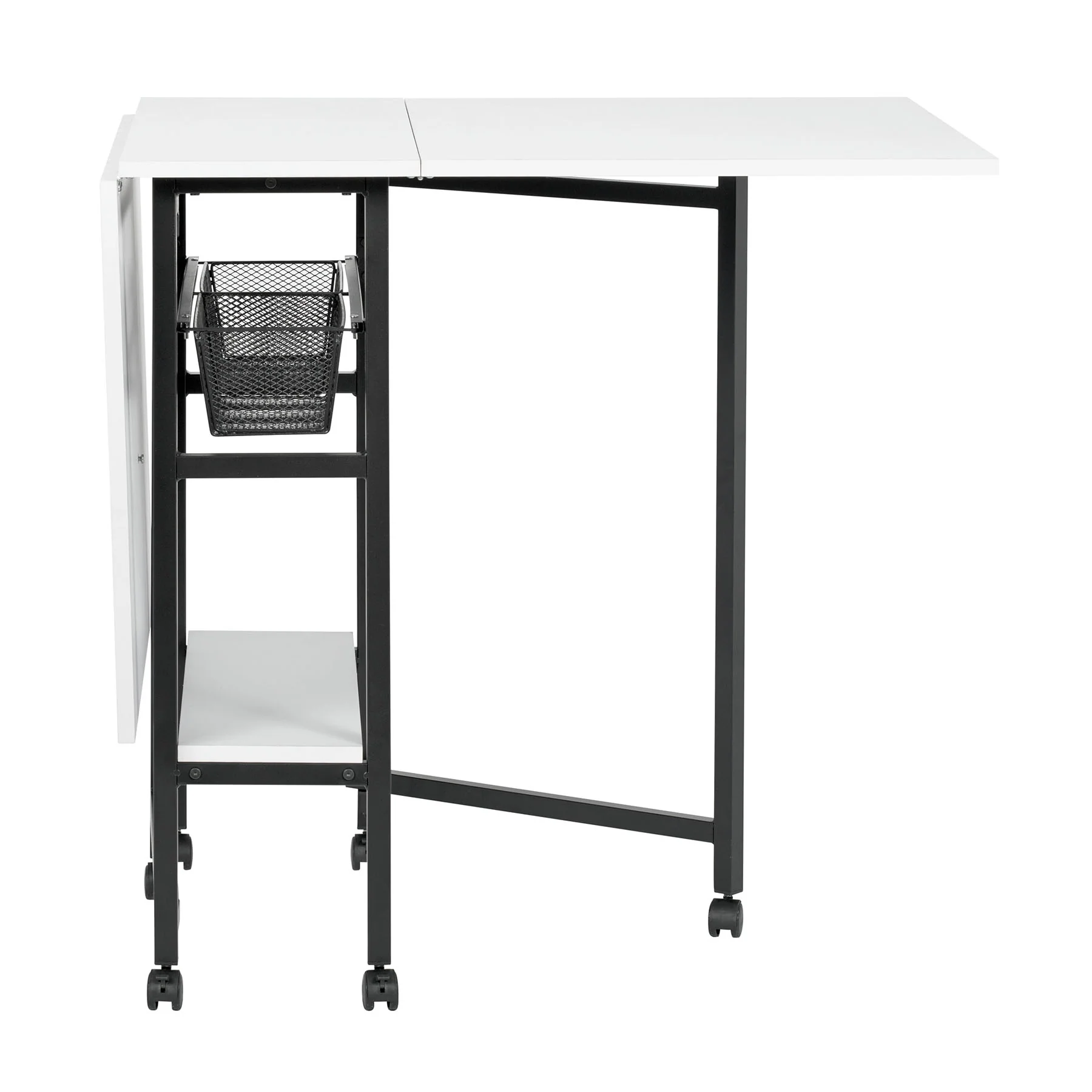 Sew Ready 36" Cutting Table with Basket Charcoal / White 11 Sew Ready 36" Cutting Table with Basket Charcoal / White