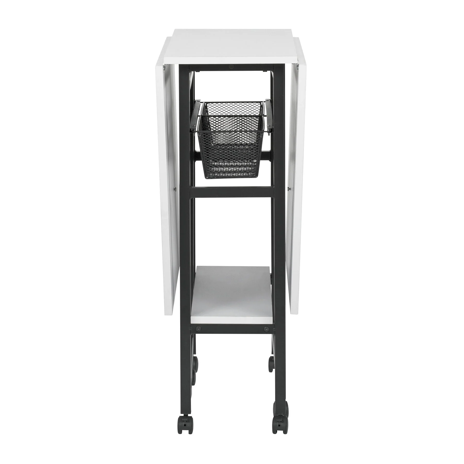 Sew Ready 36" Cutting Table with Basket Charcoal / White 12 Sew Ready 36" Cutting Table with Basket Charcoal / White