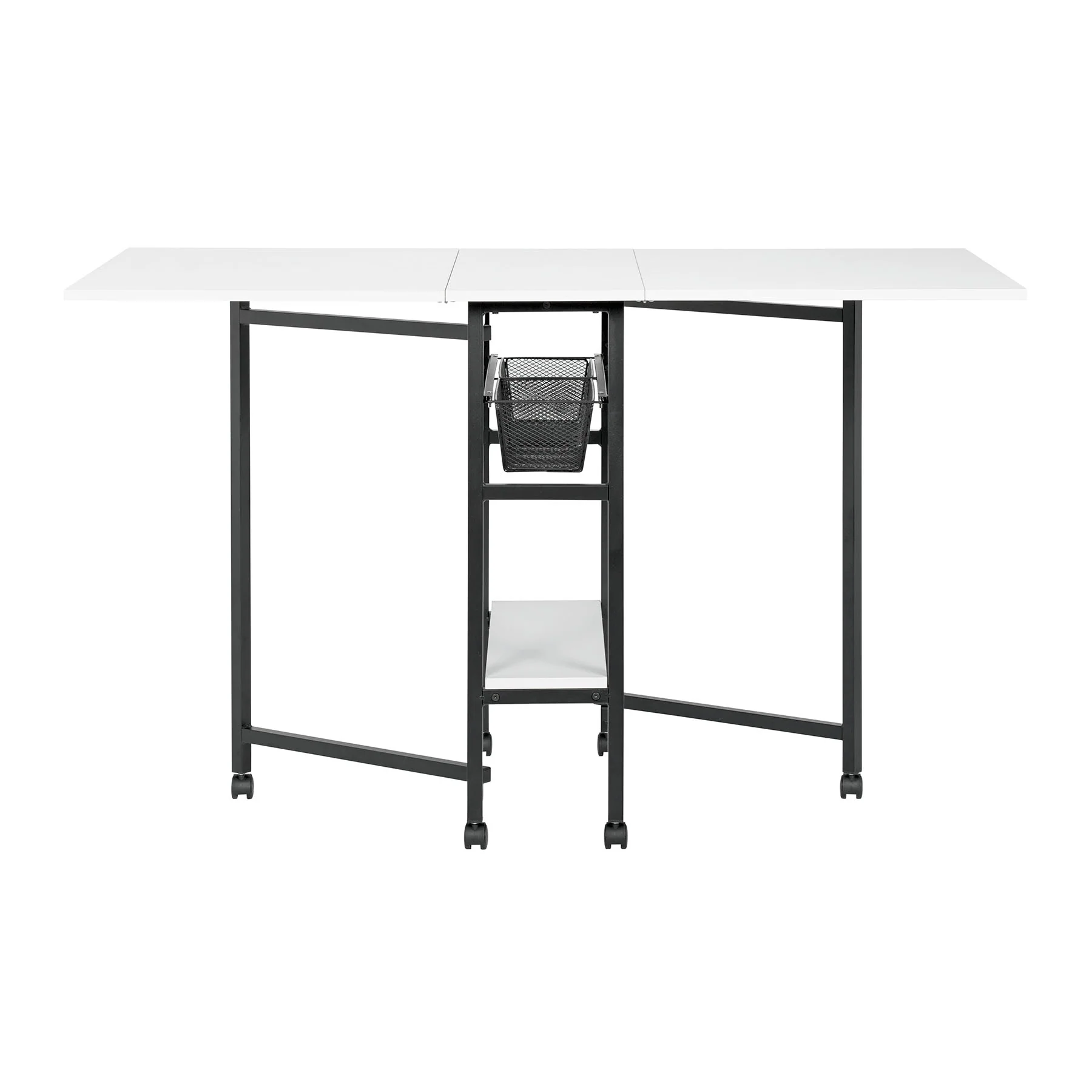 Sew Ready 36" Cutting Table with Basket Charcoal / White 8 Sew Ready 36" Cutting Table with Basket Charcoal / White