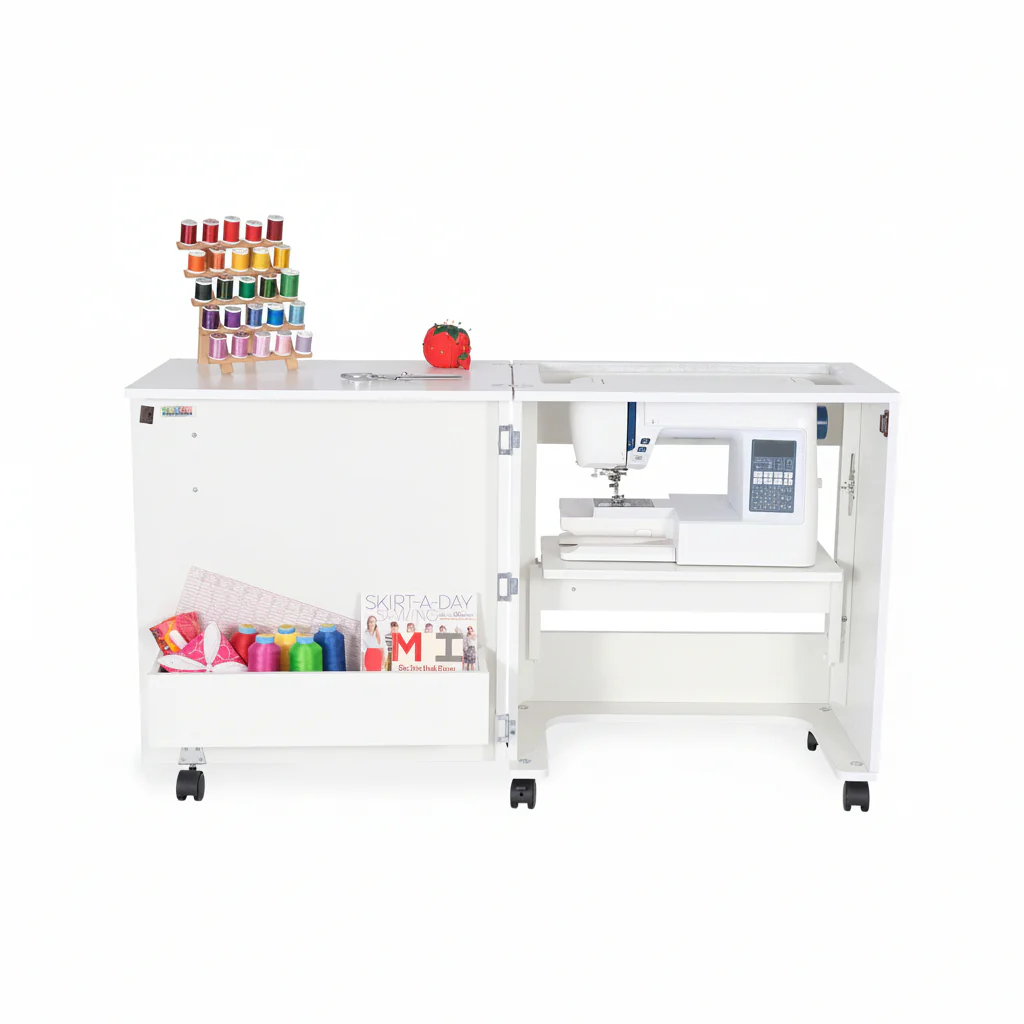 Judy Sewing Cabinet White 2 Judy Sewing Cabinet White