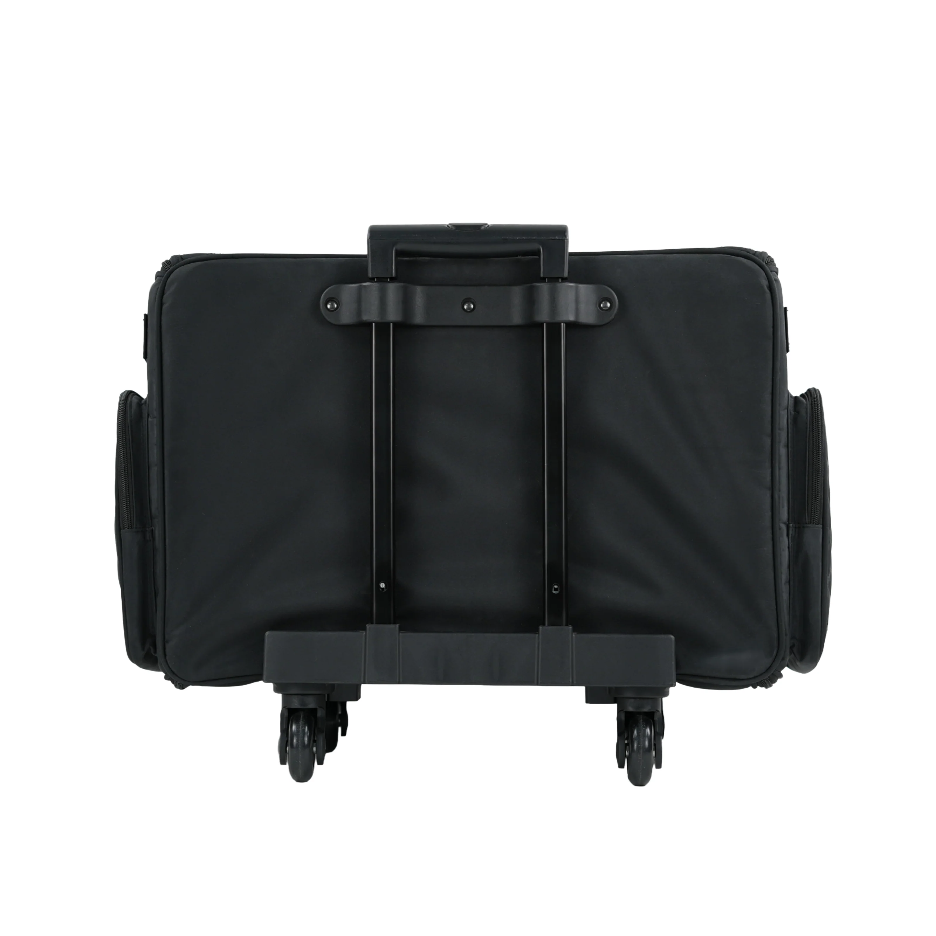 XL 4 Wheel Collapsible Deluxe Rolling Sewing Machine Storage Case, Black Quilted 11 XL 4 Wheel Collapsible Deluxe Rolling Sewing Machine Storage Case, Black Quilted