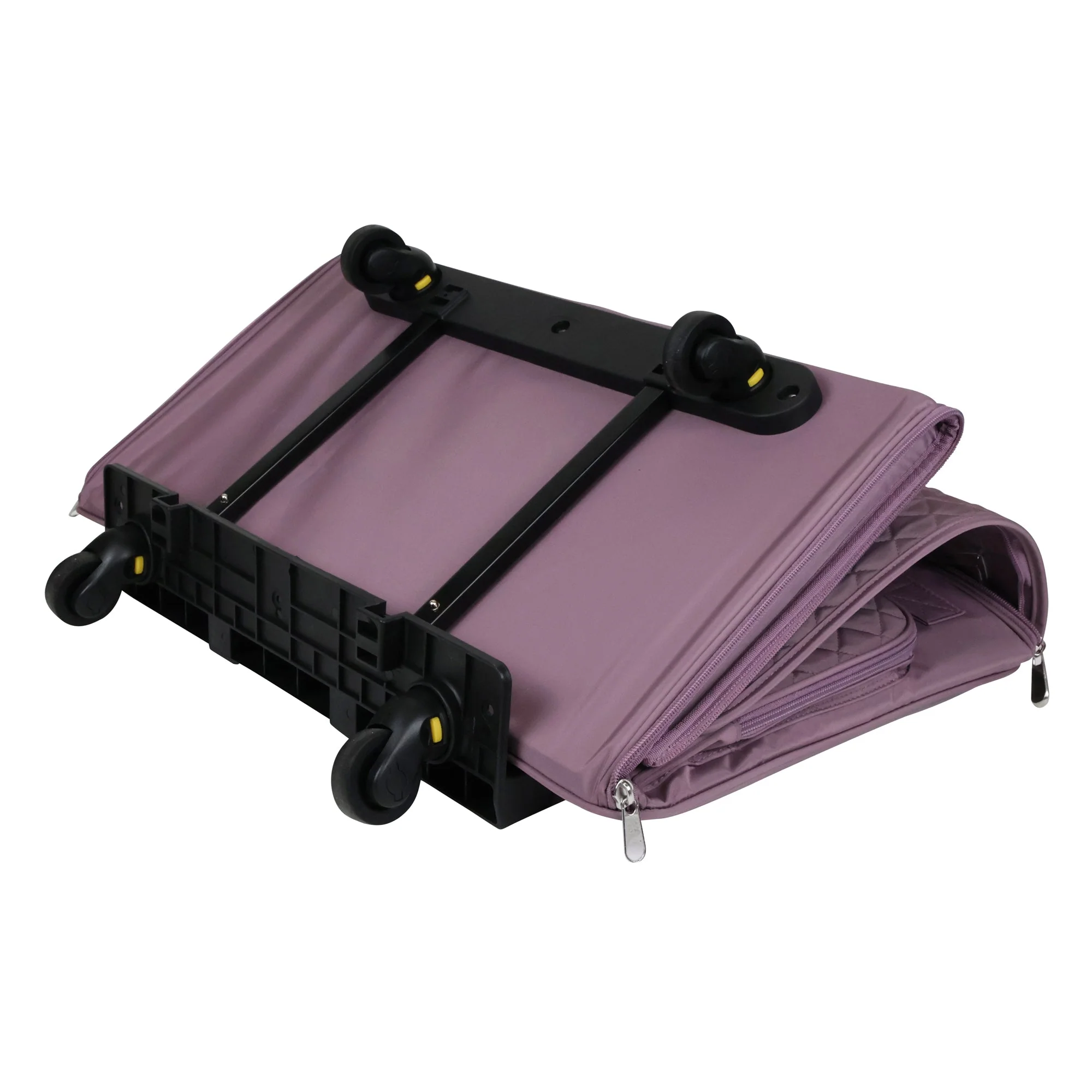 Everything Mary XXL 4 Wheel Collapsible Rolling Sewing Machine Storage Case, Purple Quilted 12 Everything Mary XXL 4 Wheel Collapsible Rolling Sewing Machine Storage Case, Purple Quilted