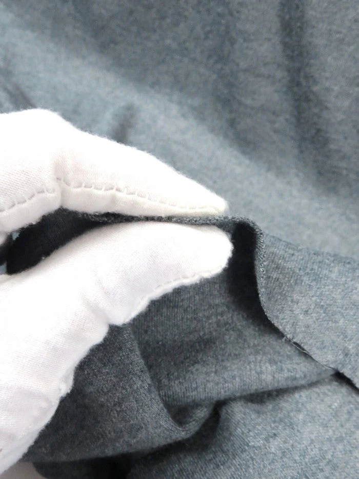 Black Heavy Interlock Poly Cotton Fabric 2 Black Heavy Interlock Poly Cotton Fabric
