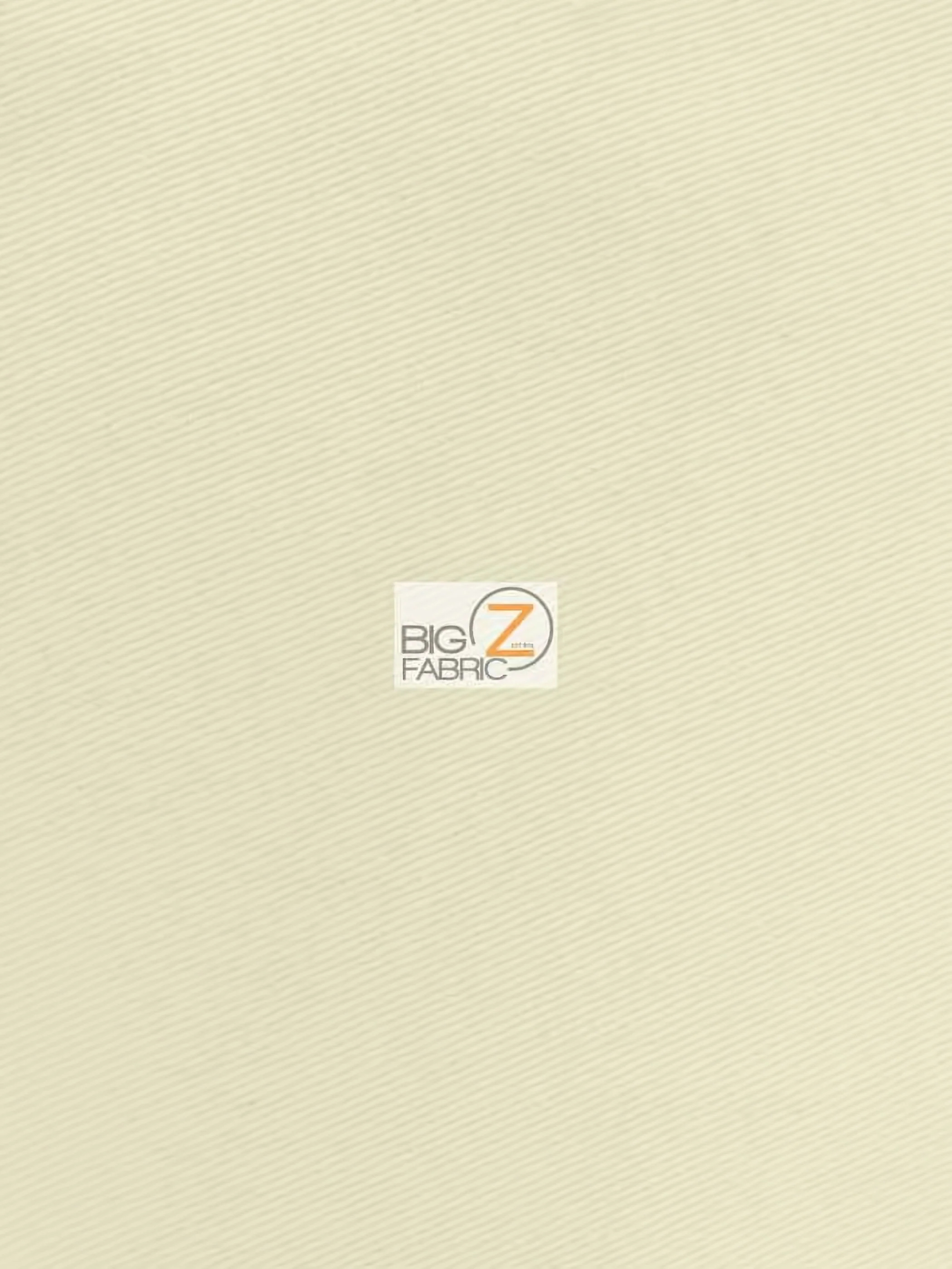 100% Cotton Natural Solid Twill Fabric