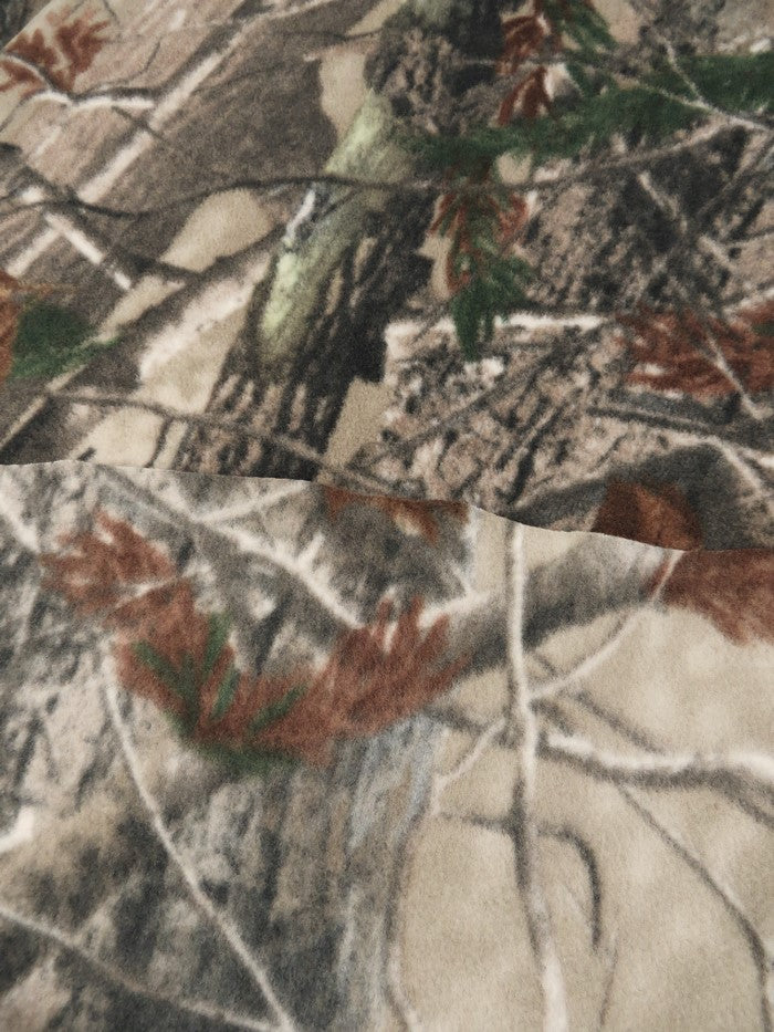 Camouflage Fleece Printed Fabric - Desert Mossy Oak by Big Z Fabric 3 Camouflage Fleece Printed Fabric - Desert Mossy Oak by Big Z Fabric