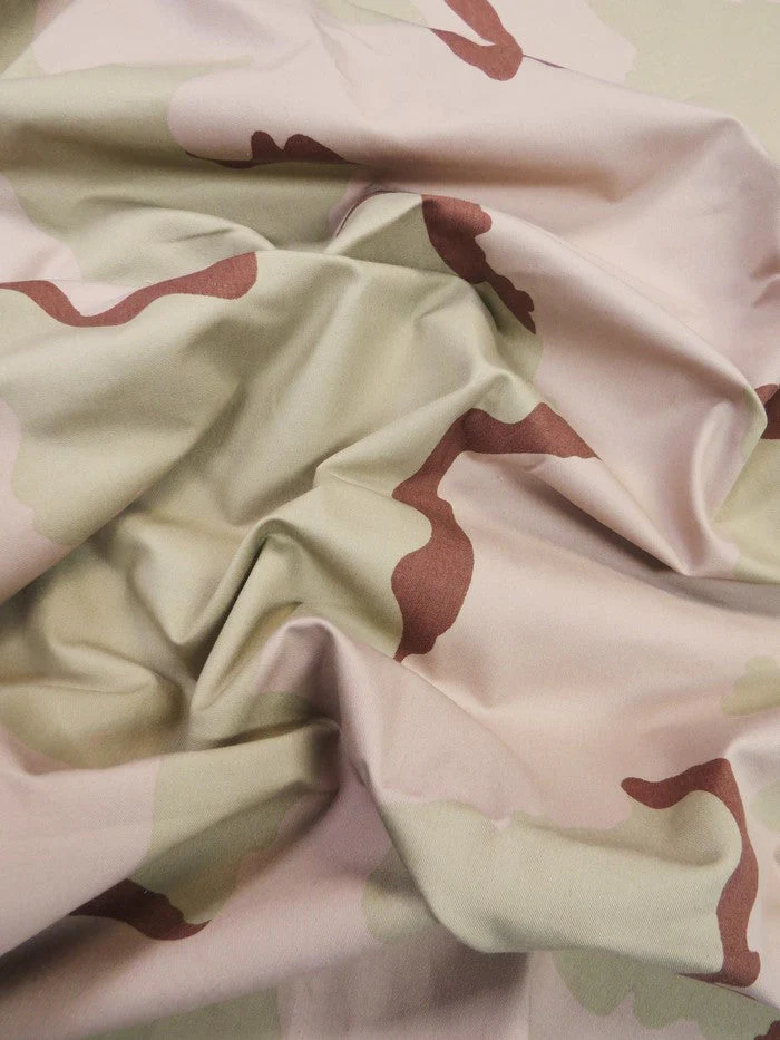 Camouflage Twill Fabric Desert Storm 4 Camouflage Twill Fabric Desert Storm