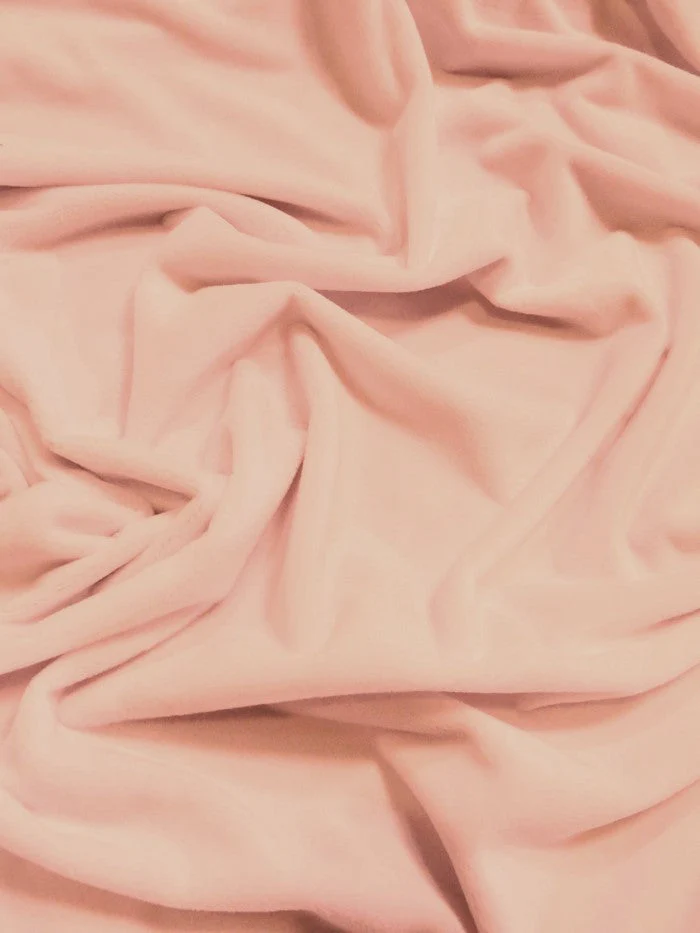 Coral Minky Solid Baby Soft Fabric 1 Coral Minky Solid Baby Soft Fabric
