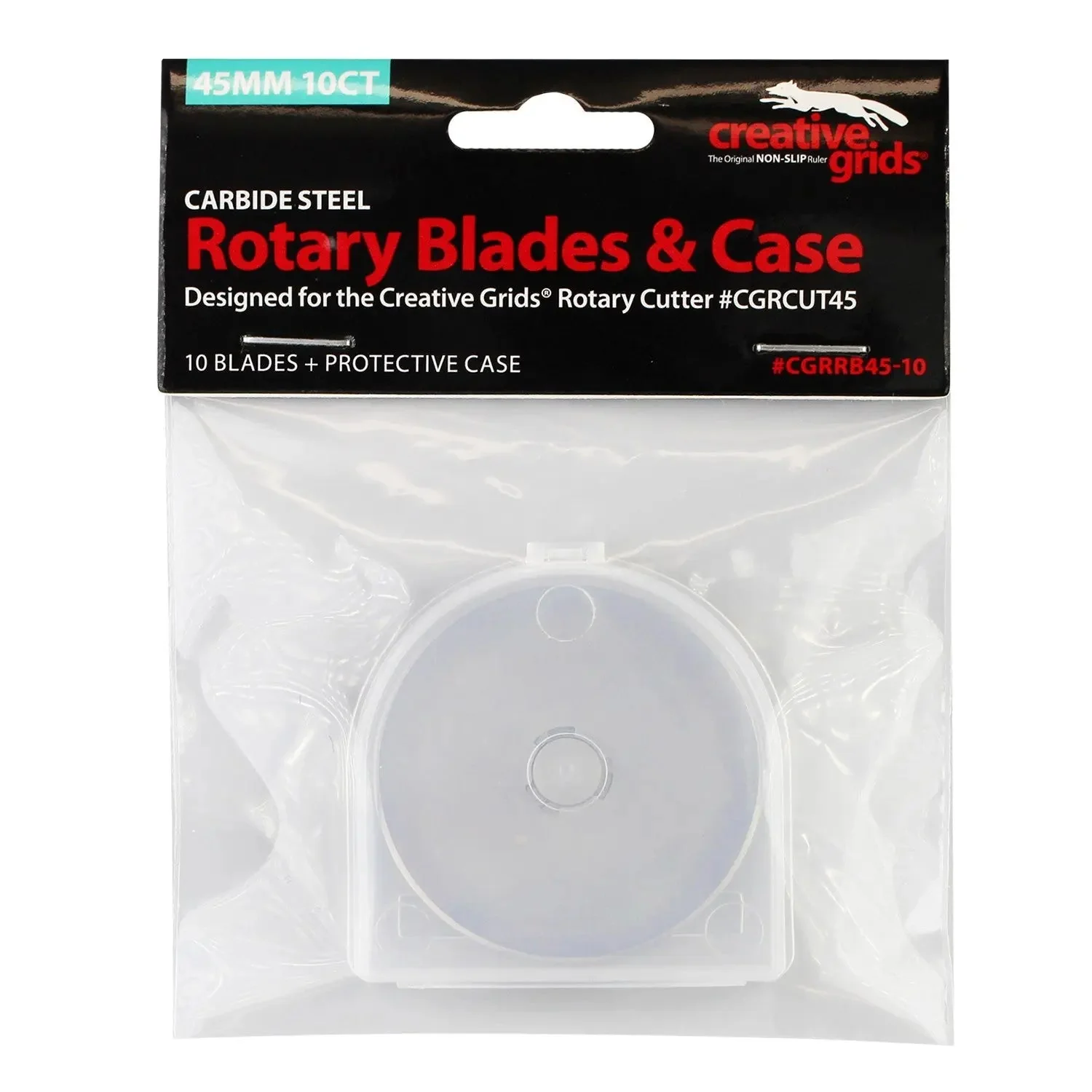 Creative Grids 45mm Replacement Rotary Blade 10pk 1 Creative Grids 45mm Replacement Rotary Blade 10pk