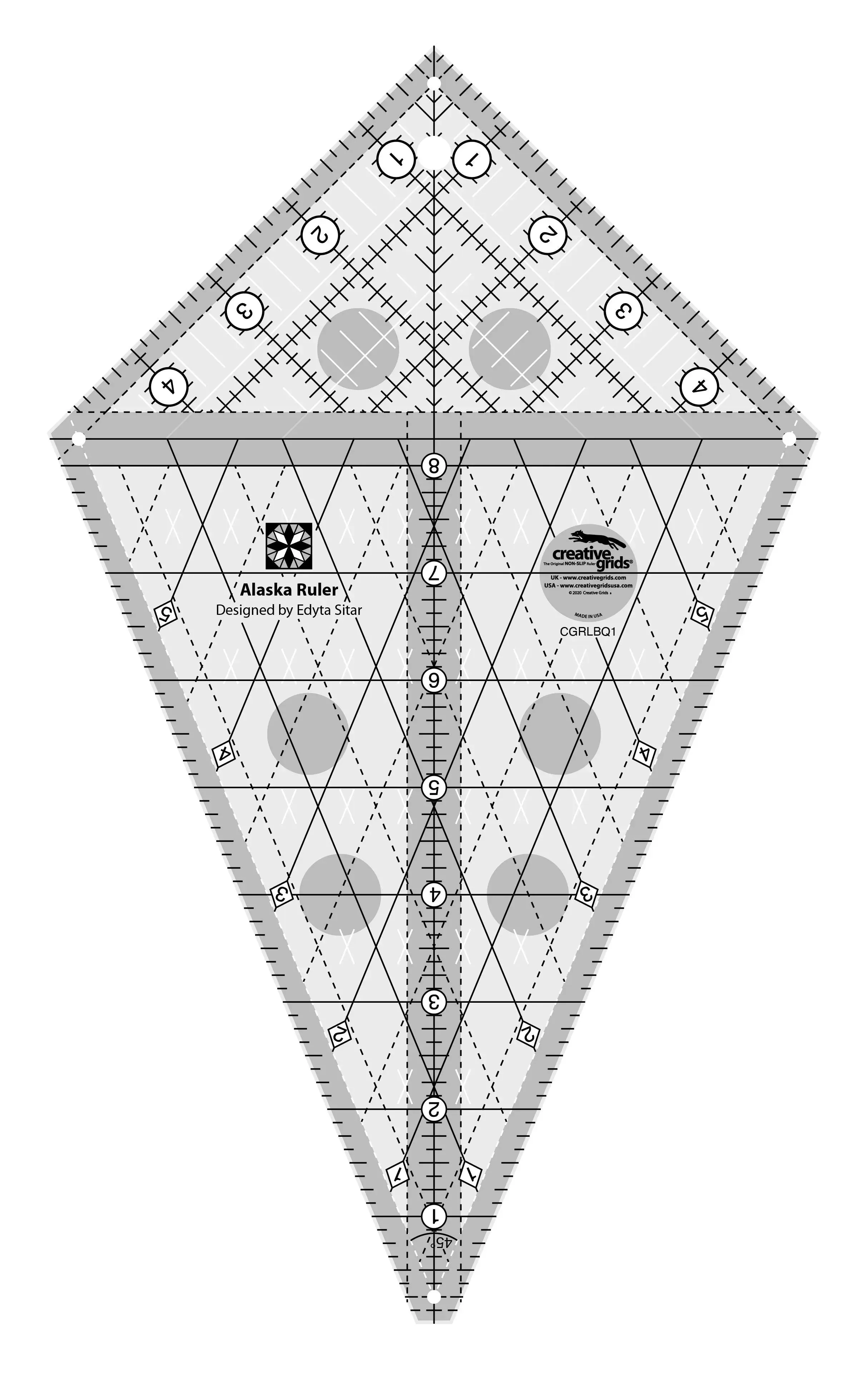 Creative Grids Alaska Ruler 1 Creative Grids Alaska Ruler