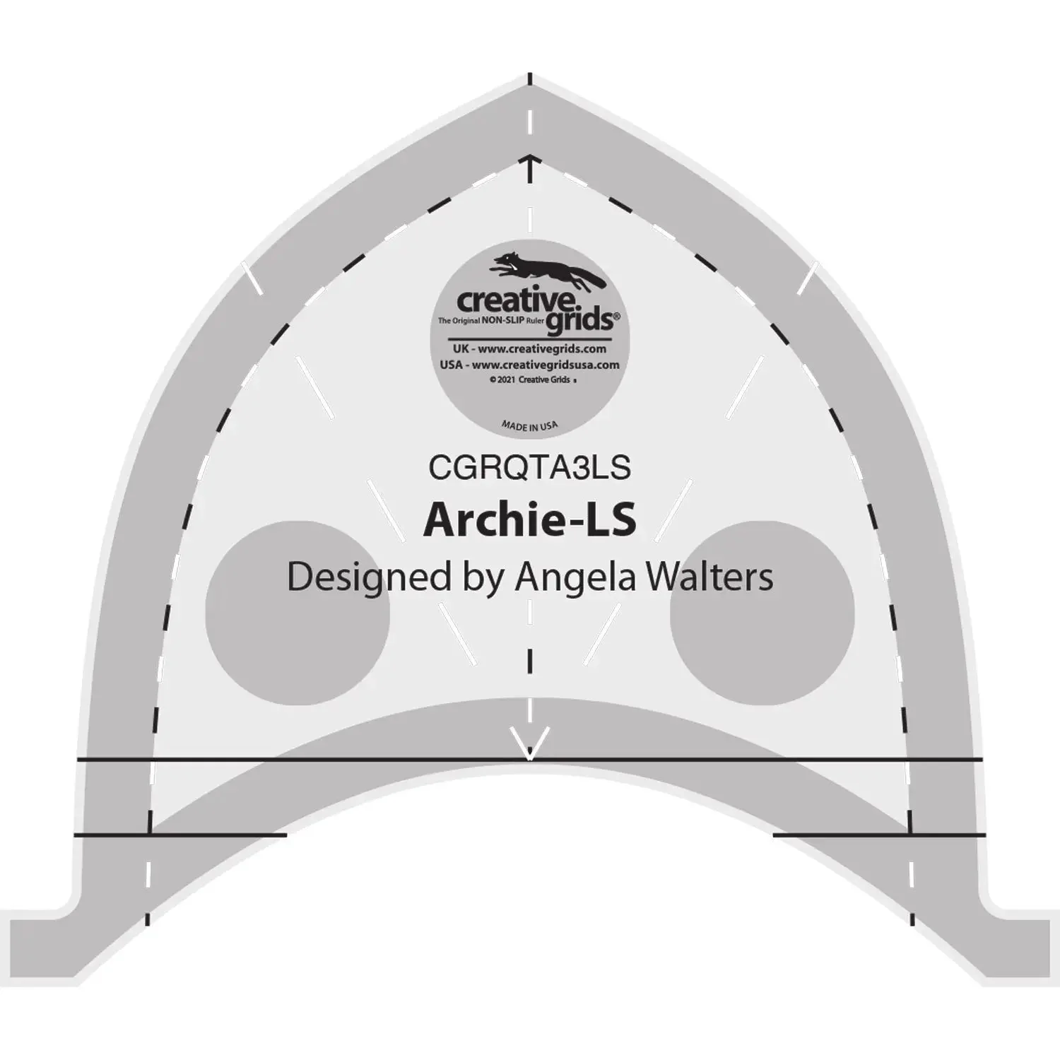 Creative Grids Low Shank Machine Quilting Tool Archie 1 Creative Grids Low Shank Machine Quilting Tool Archie