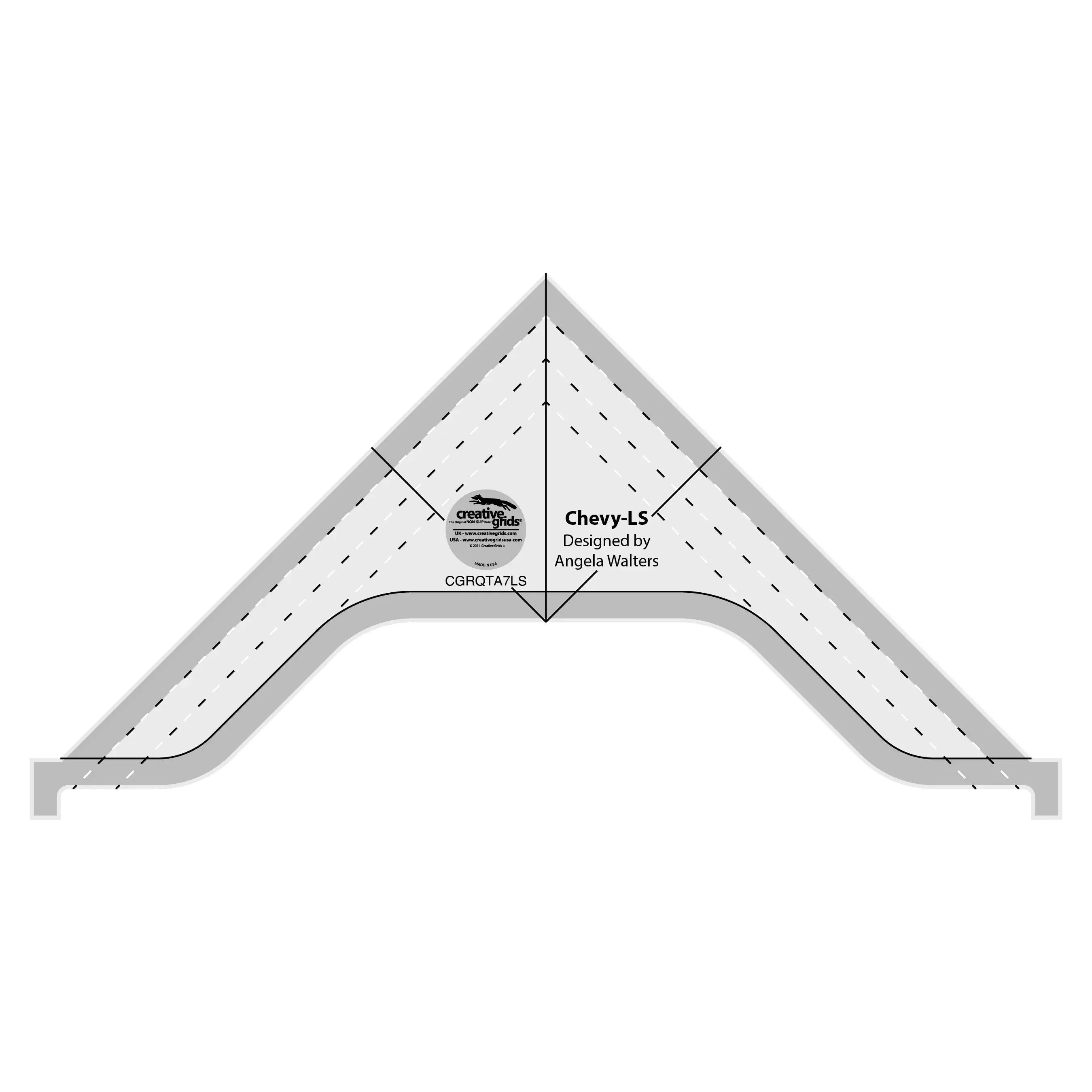 Creative Grids Low Shank Machine Quilting Tool Chevy 1 Creative Grids Low Shank Machine Quilting Tool Chevy